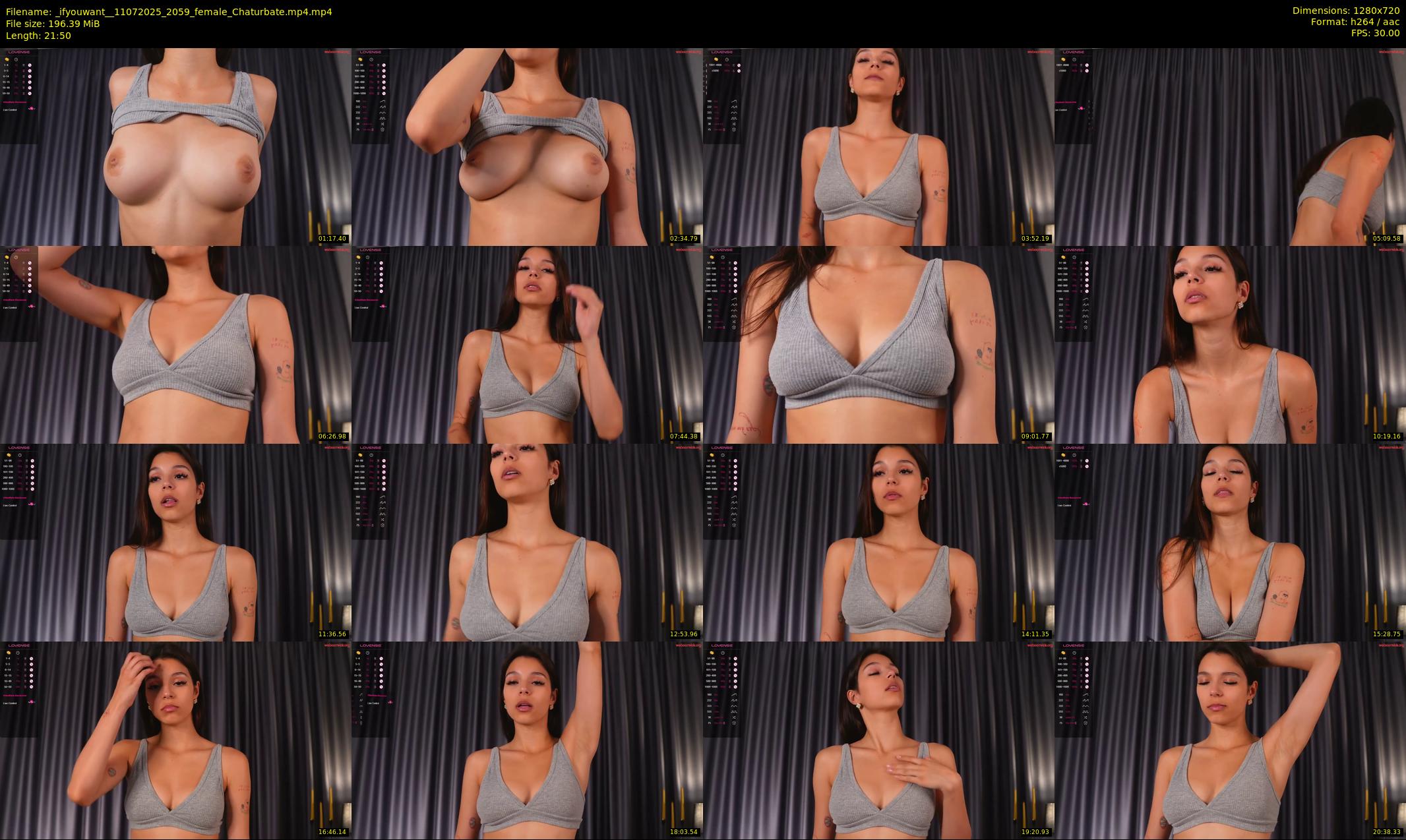 _ifyouwant_ — 22 minute Chaturbate female cam show recording, 720p, Jul 11, 2025