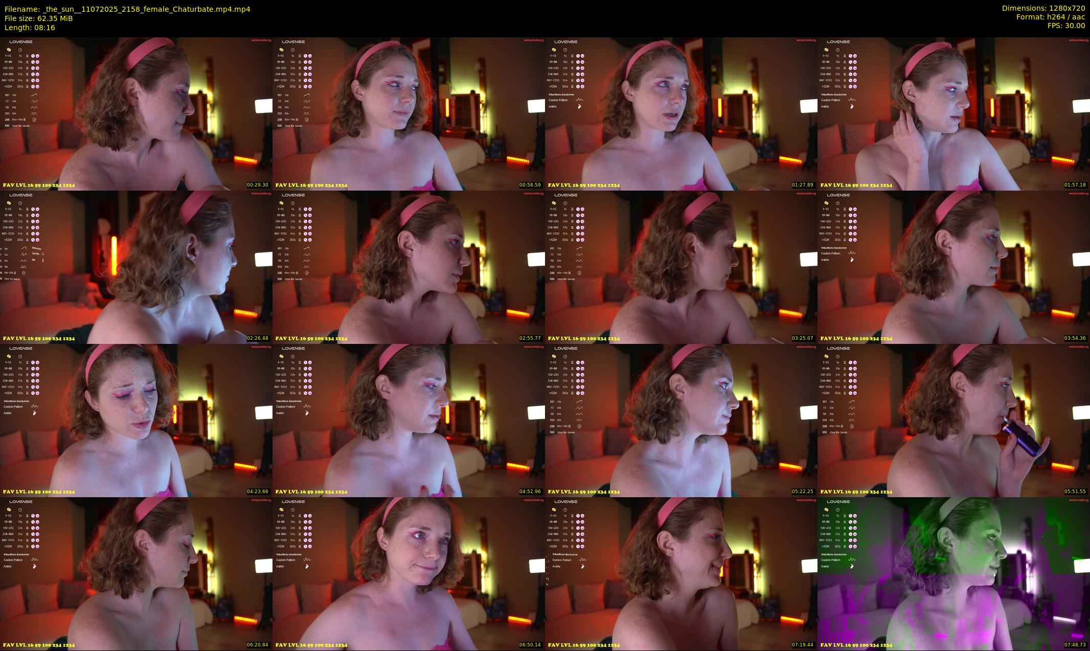 _the_sun_ — 9 minute Chaturbate female cam show recording, 720p, Jul 11, 2025