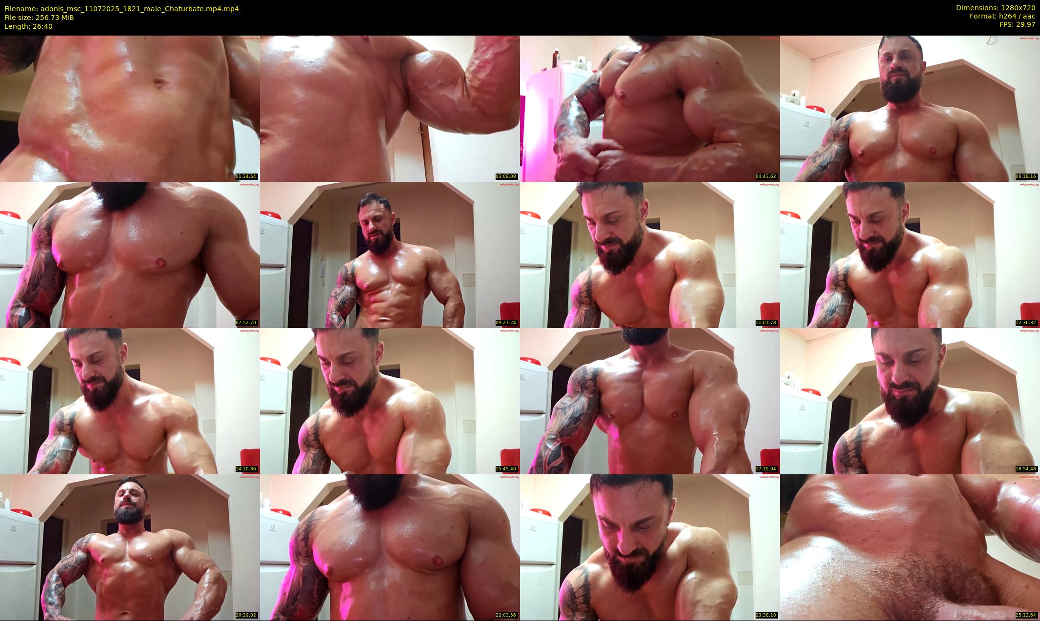 adonis_msc — 27 minute Chaturbate male cam show recording, 720p, Jul 11, 2025