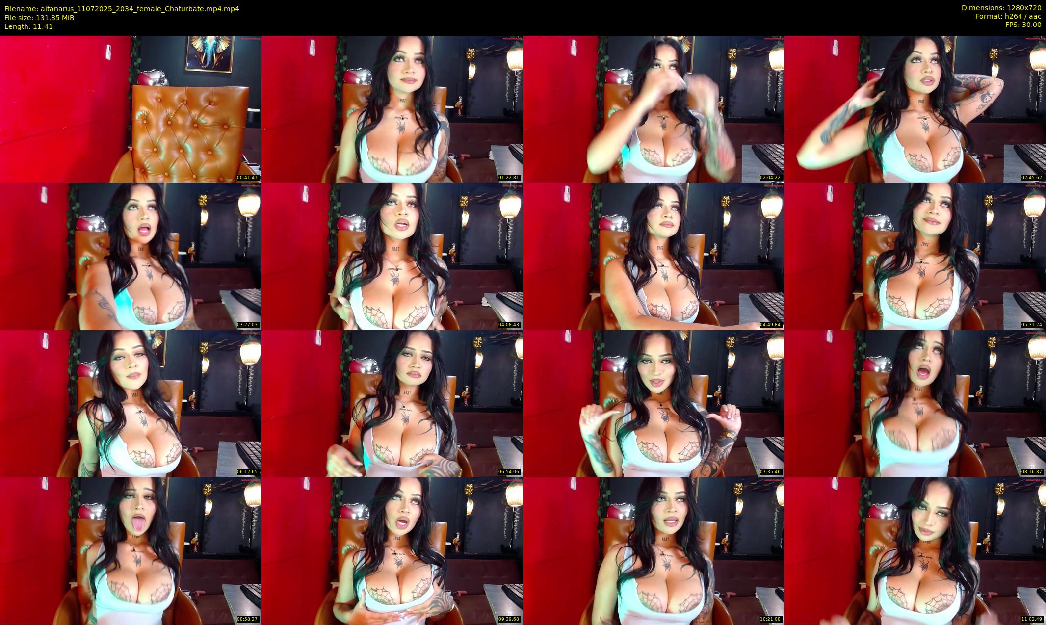 aitanarus — 12 minute Chaturbate female cam show recording, 720p, Jul 11, 2025