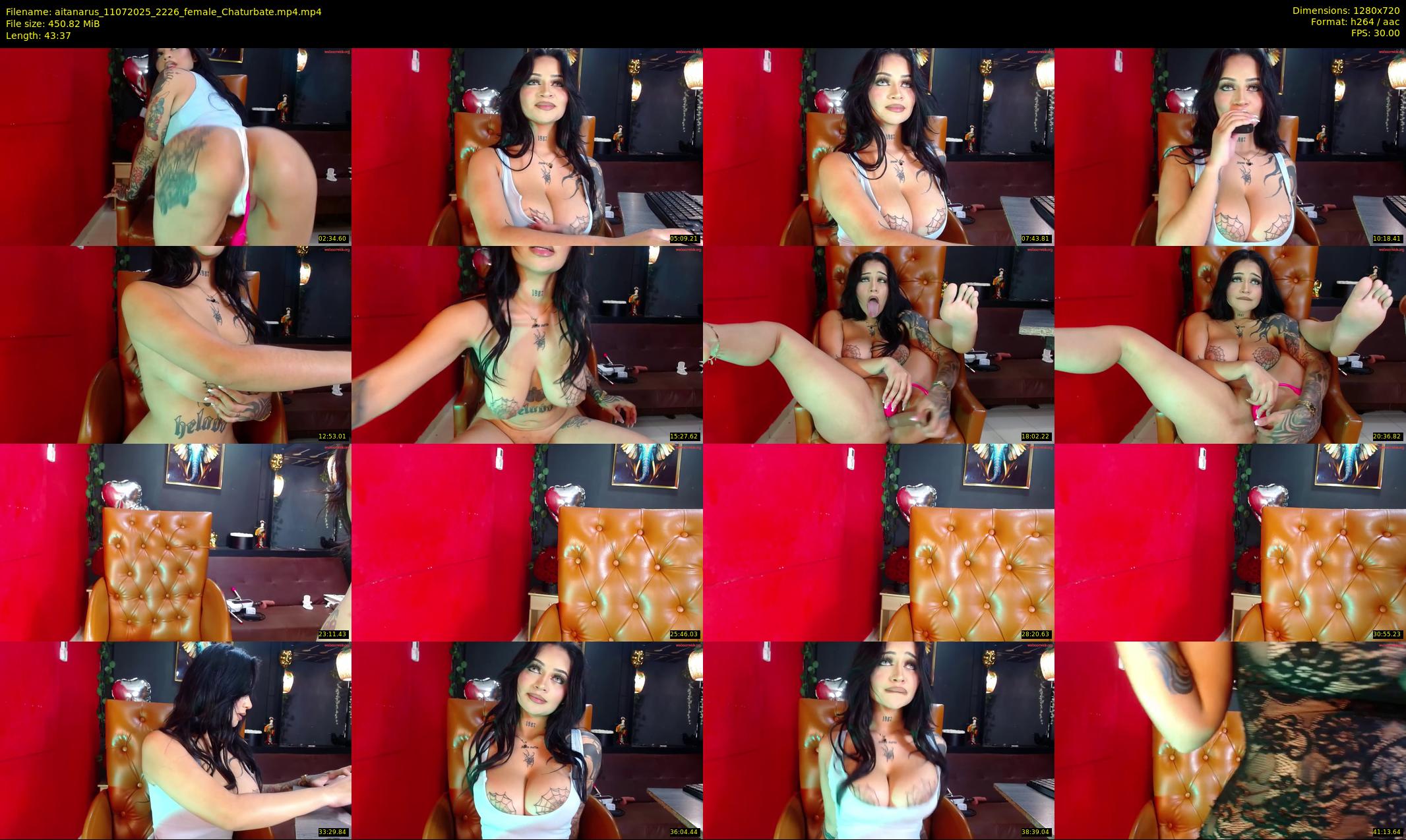 aitanarus — 44 minute Chaturbate female cam show recording, 720p, Jul 11, 2025