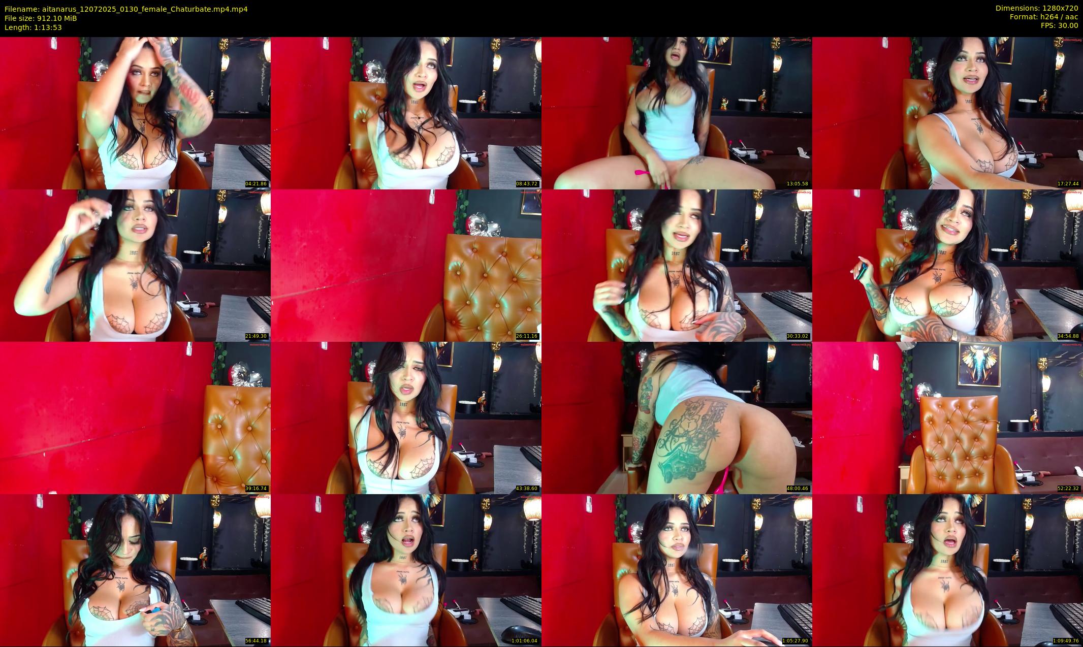 aitanarus — 74 minute Chaturbate female cam show recording, 720p, Jul 12, 2025