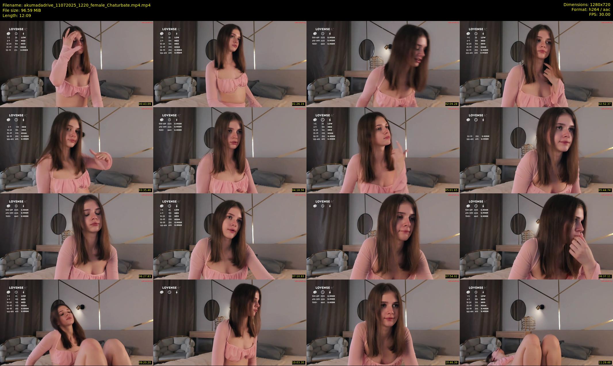 akumadadrive — 13 minute Chaturbate female cam show recording, 720p, Jul 11, 2025