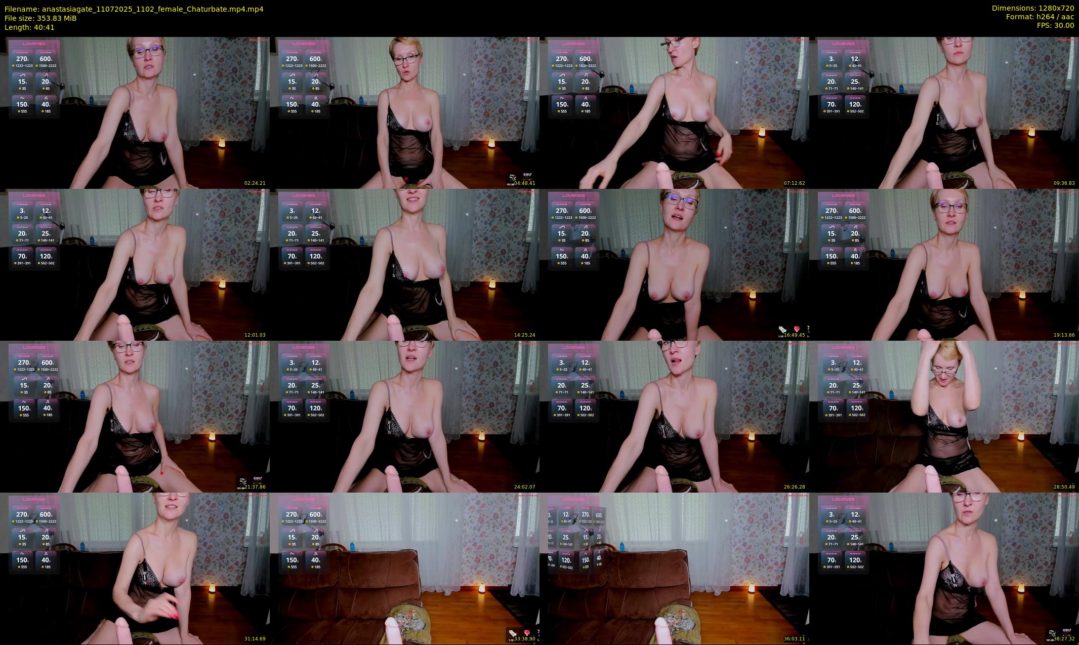 anastasiagate — 41 minute Chaturbate female cam show recording, 720p, Jul 11, 2025