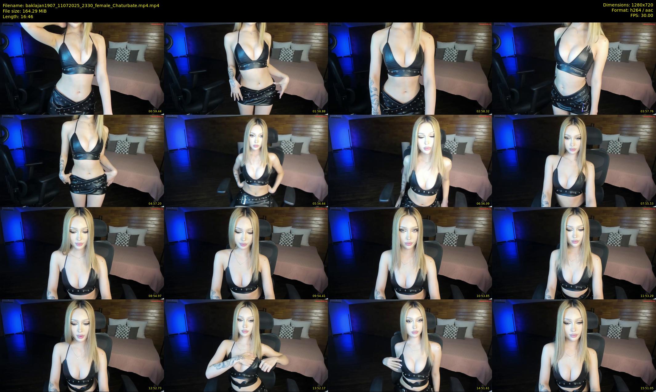 baklajan1907 — 17 minute Chaturbate female cam show recording, 720p, Jul 11, 2025
