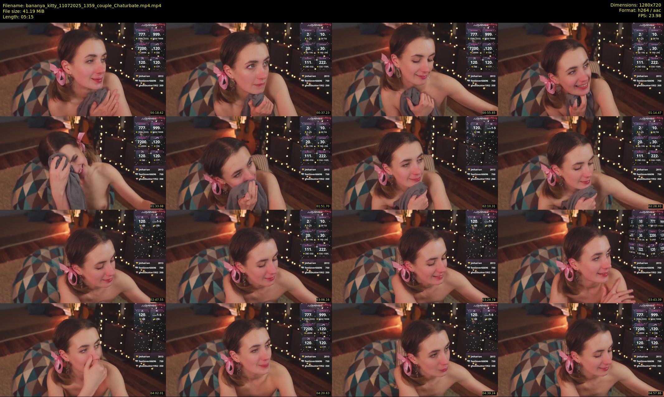 bananya_kitty — 6 minute Chaturbate couple cam show recording, 720p, Jul 11, 2025