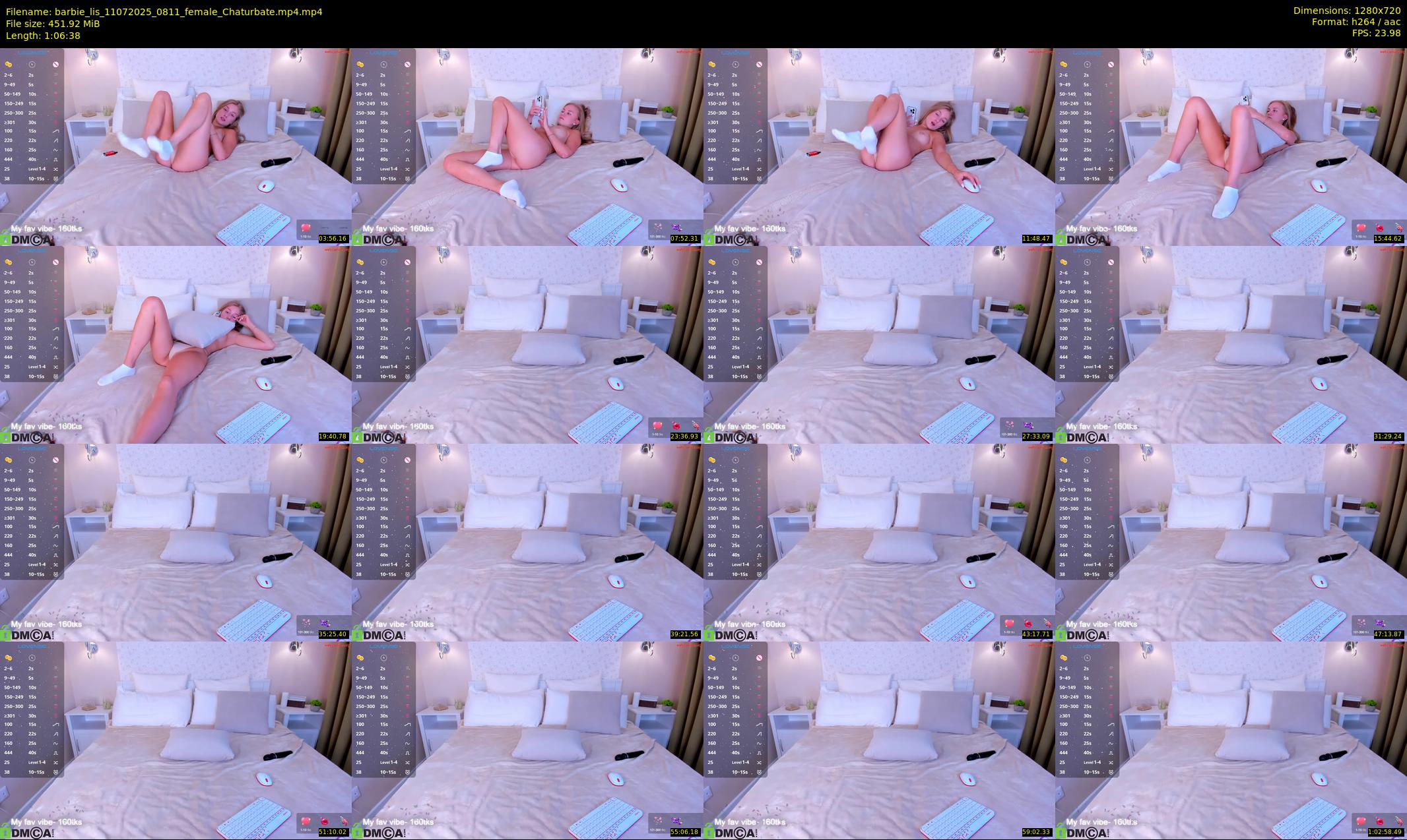 barbie_lis — 67 minute Chaturbate female cam show recording, 720p, Jul 11, 2025