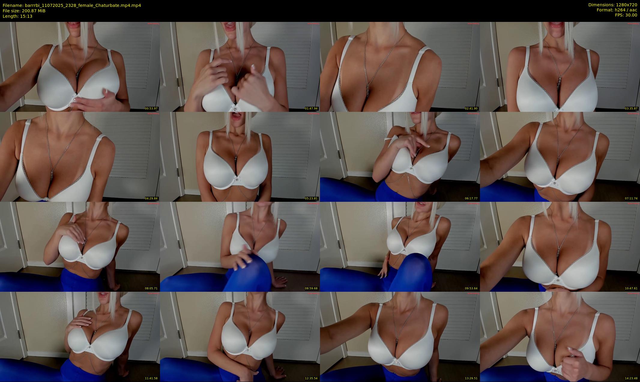 barrrbi — 16 minute Chaturbate female cam show recording, 720p, Jul 11, 2025