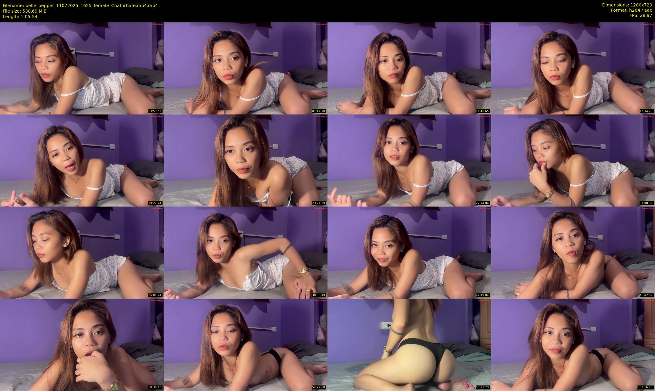 belle_pepper — 66 minute Chaturbate female cam show recording, 720p, Jul 11, 2025