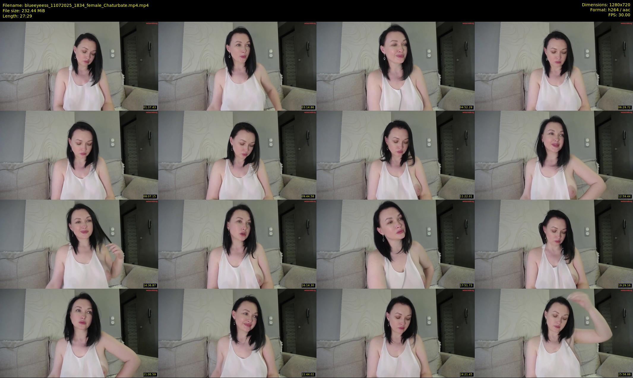 blueeyeess — 28 minute Chaturbate female cam show recording, 720p, Jul 11, 2025