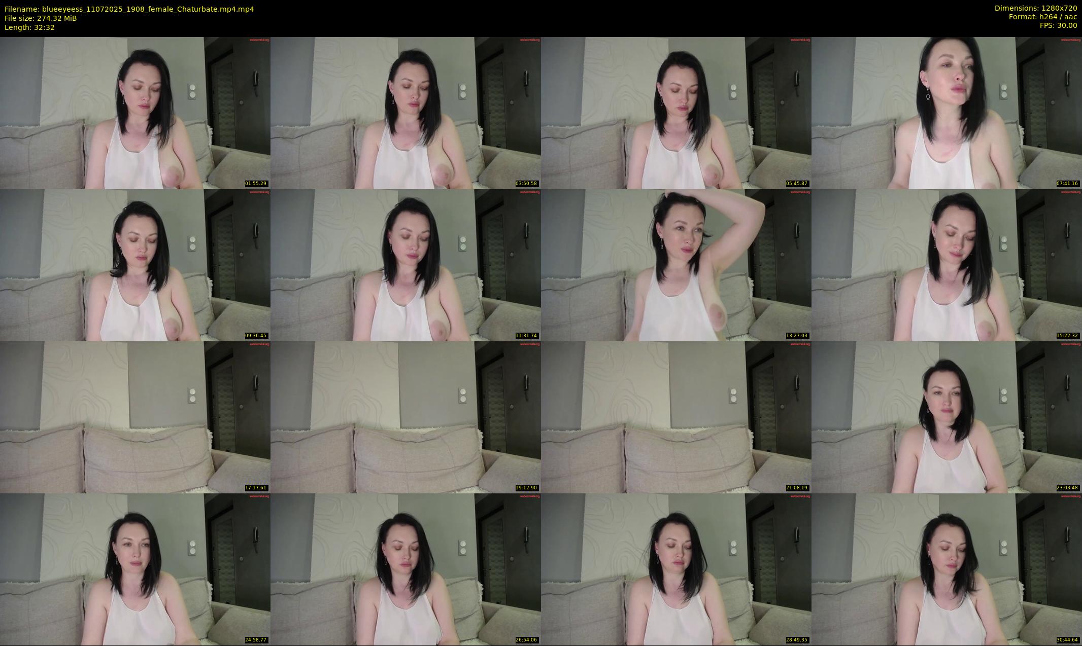 blueeyeess — 33 minute Chaturbate female cam show recording, 720p, Jul 11, 2025