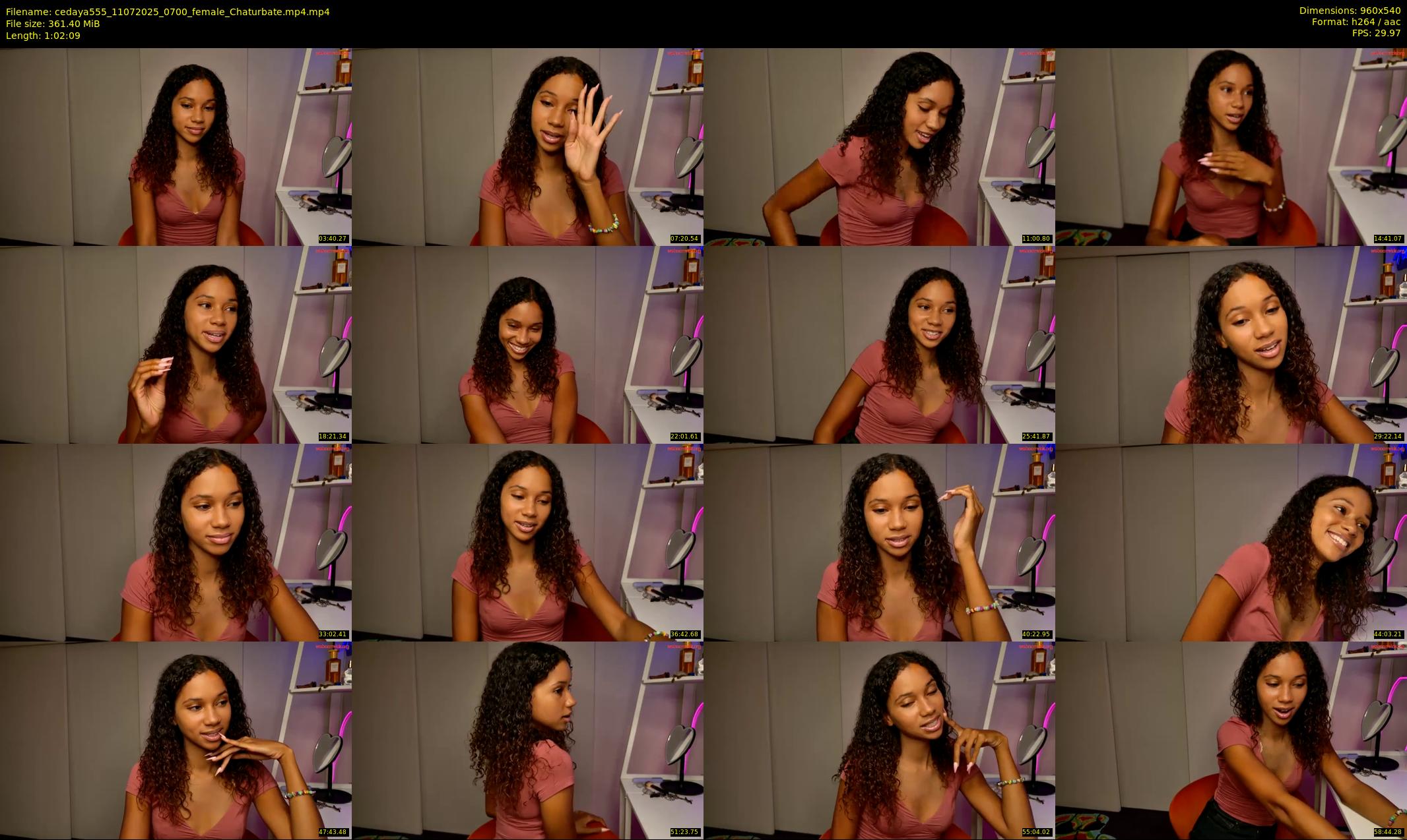 cedaya555 — 63 minute Chaturbate female cam show recording, 480p, Jul 11, 2025