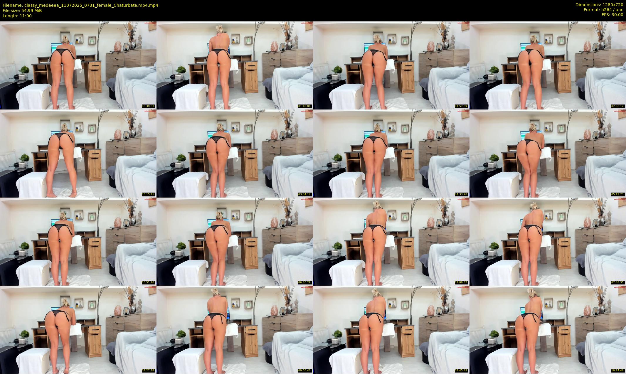 classy_medeeea — 11 minute Chaturbate female cam show recording, 720p, Jul 11, 2025