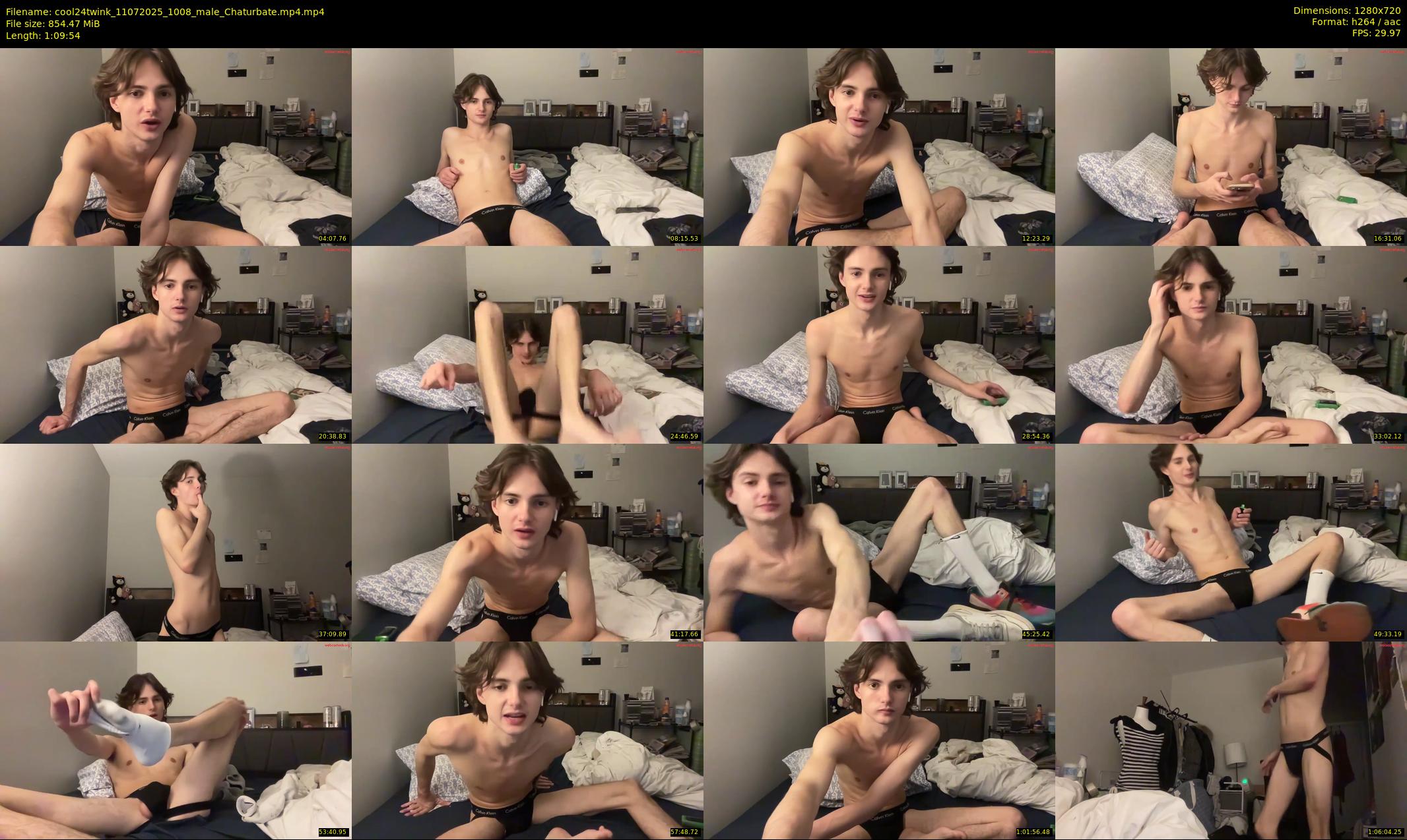 cool24twink — 70 minute Chaturbate male cam show recording, 720p, Jul 11, 2025