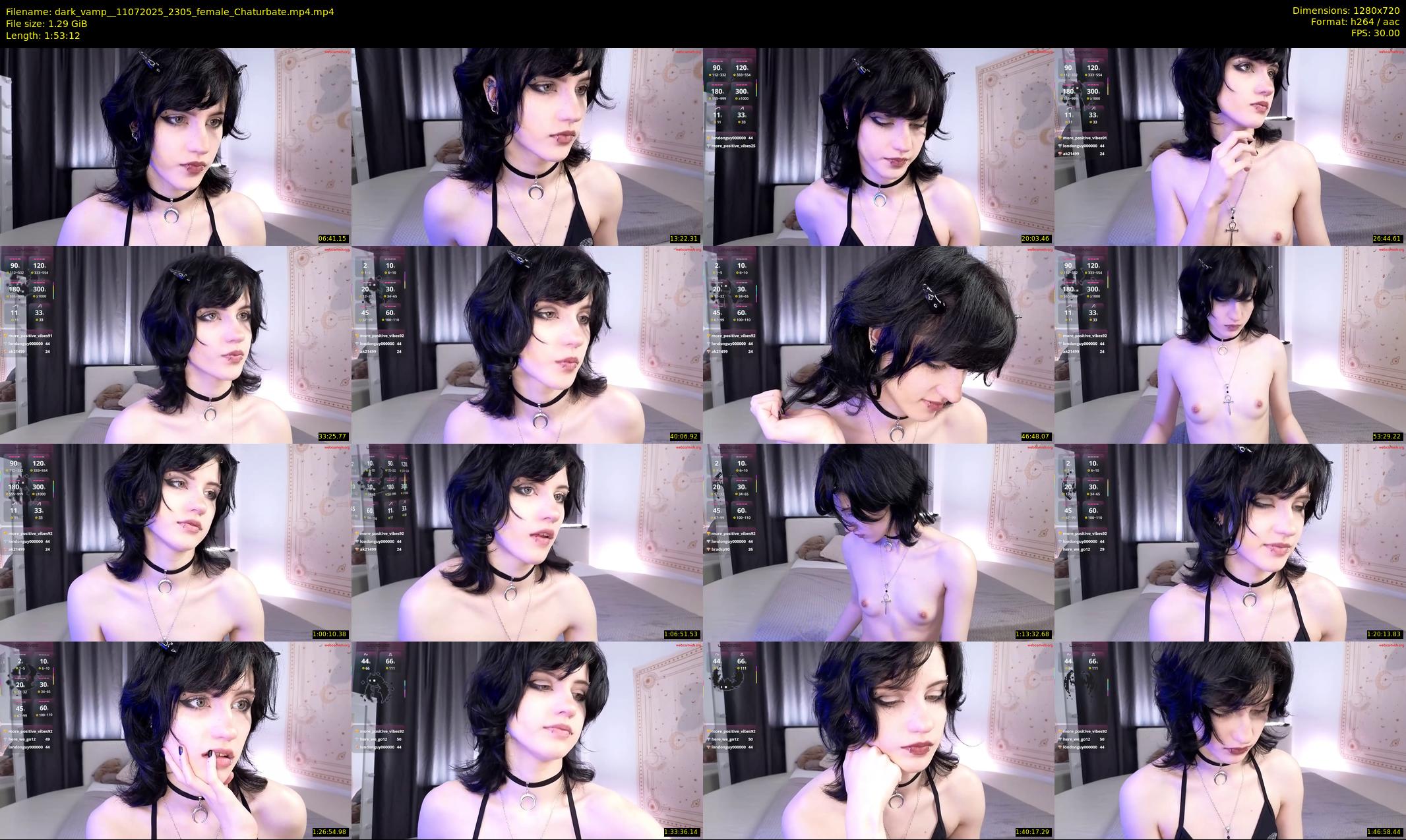 dark_vamp_ — 114 minute Chaturbate female cam show recording, 720p, Jul 11, 2025