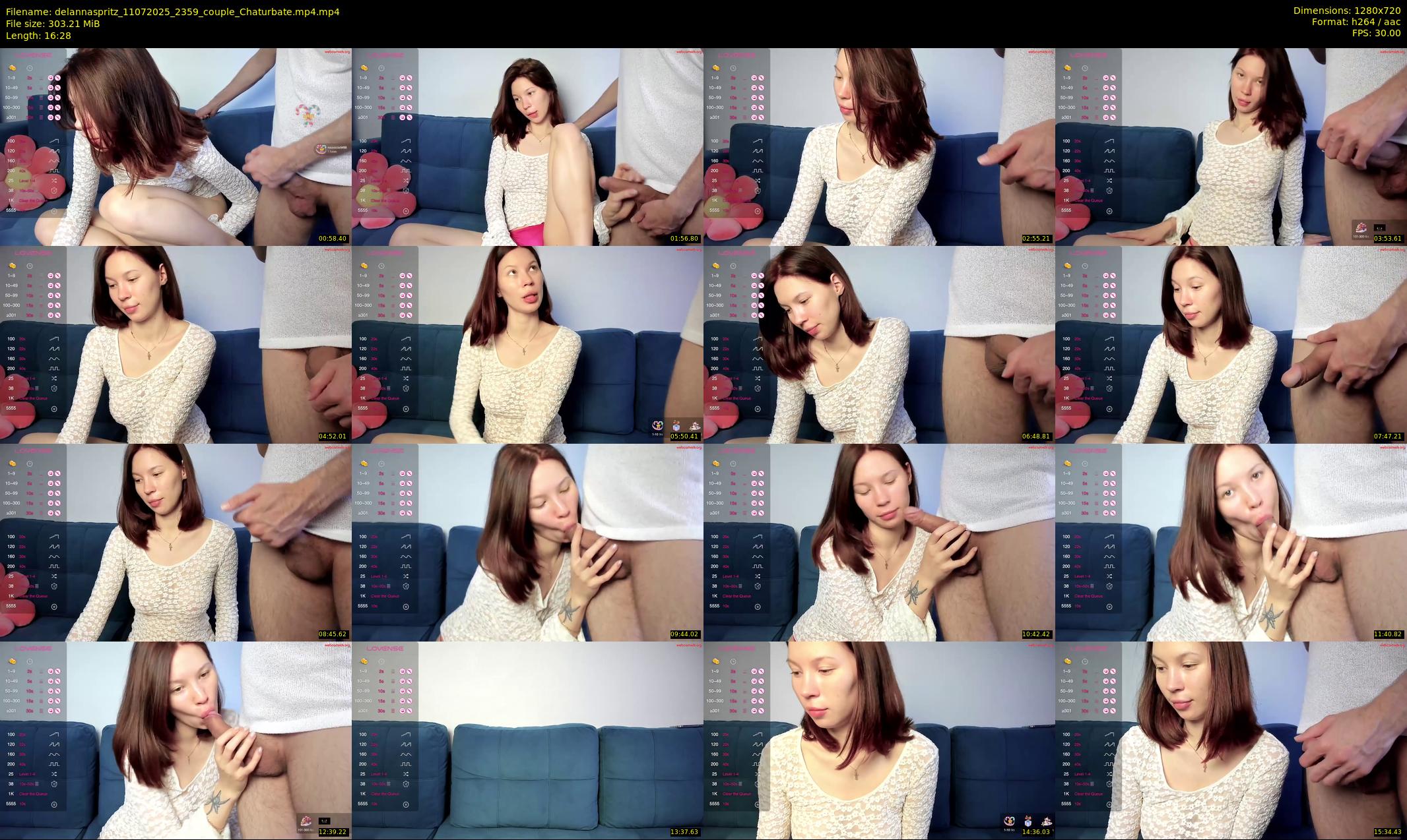 delannaspritz — 17 minute Chaturbate couple cam show recording, 720p, Jul 11, 2025