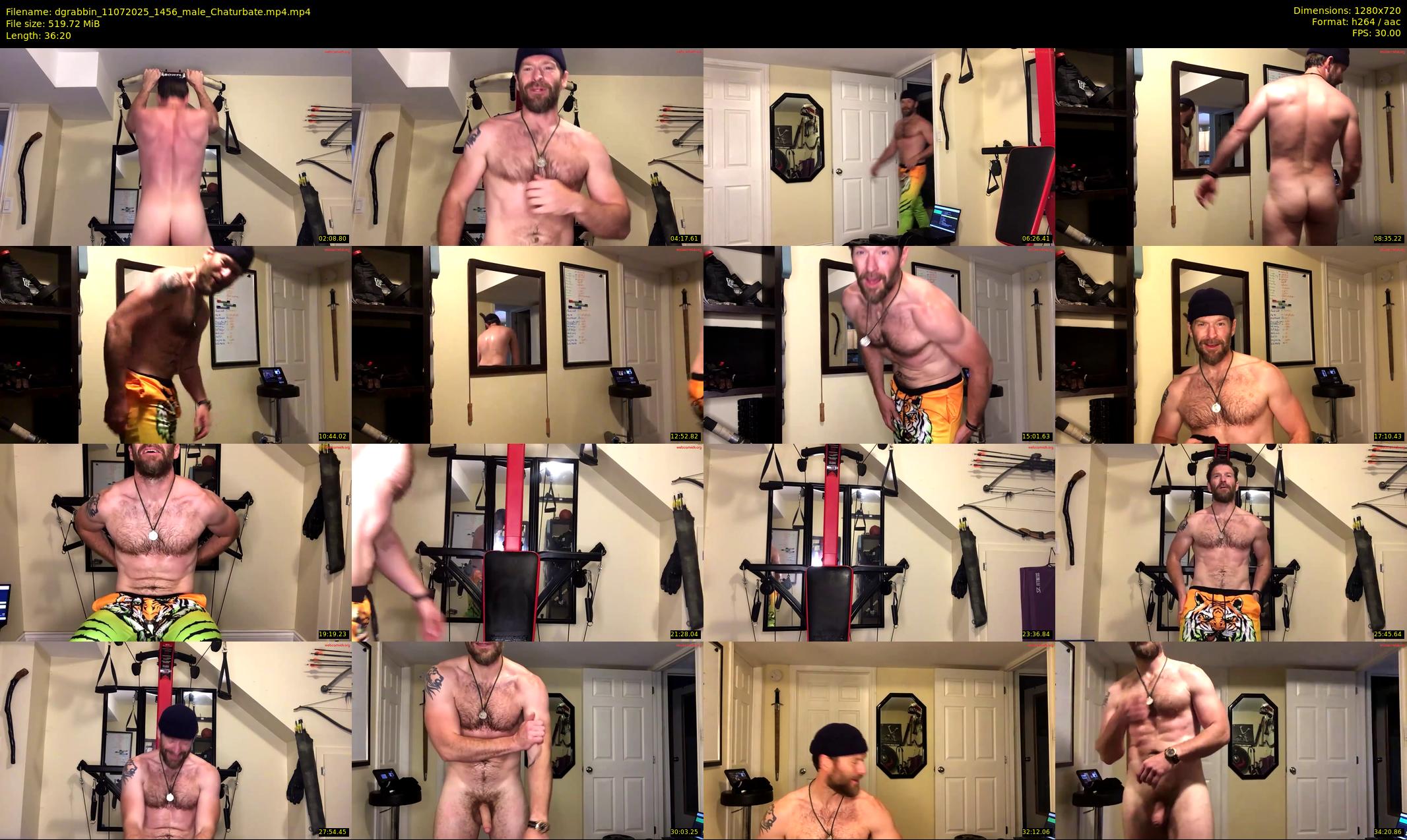 dgrabbin — 37 minute Chaturbate male cam show recording, 720p, Jul 11, 2025