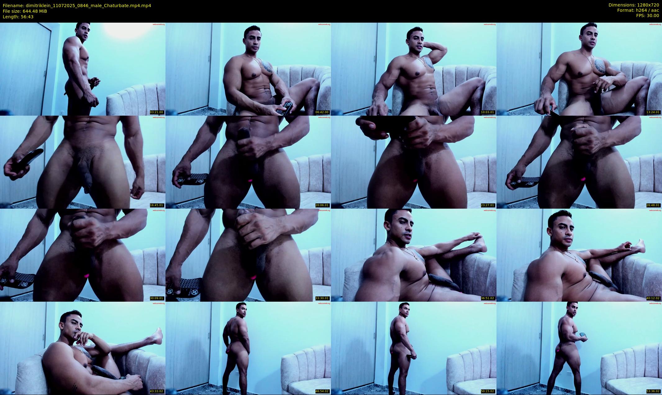 dimitriklein — 57 minute Chaturbate male cam show recording, 720p, Jul 11, 2025