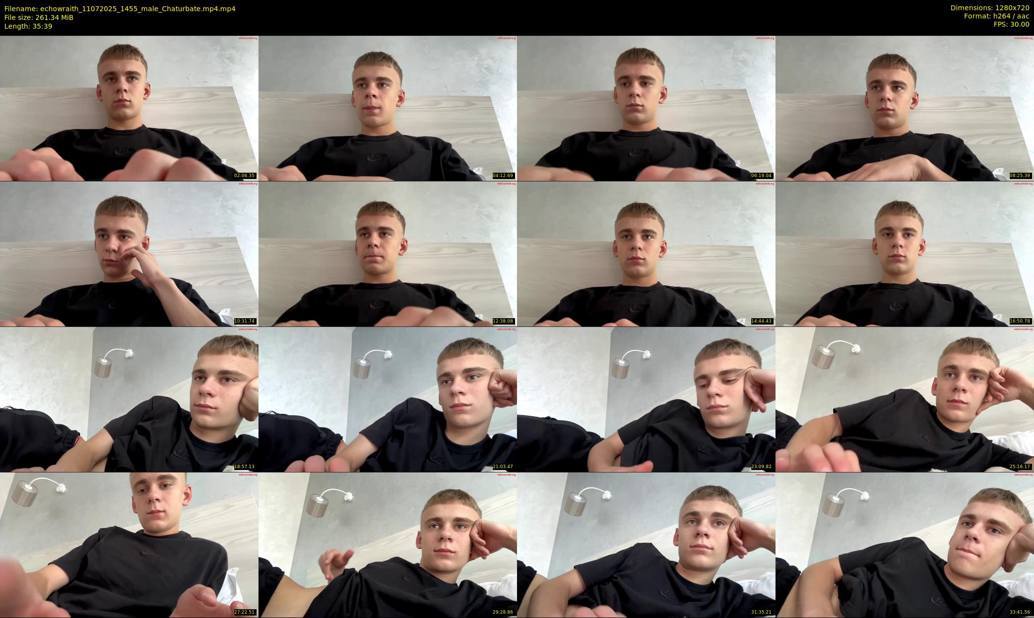 echowraith — 36 minute Chaturbate male cam show recording, 720p, Jul 11, 2025