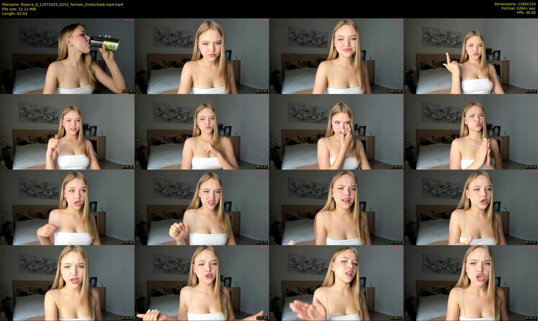 flooora_0 — 3 minute Chaturbate couple cam show recording, 720p, Jul 12, 2025