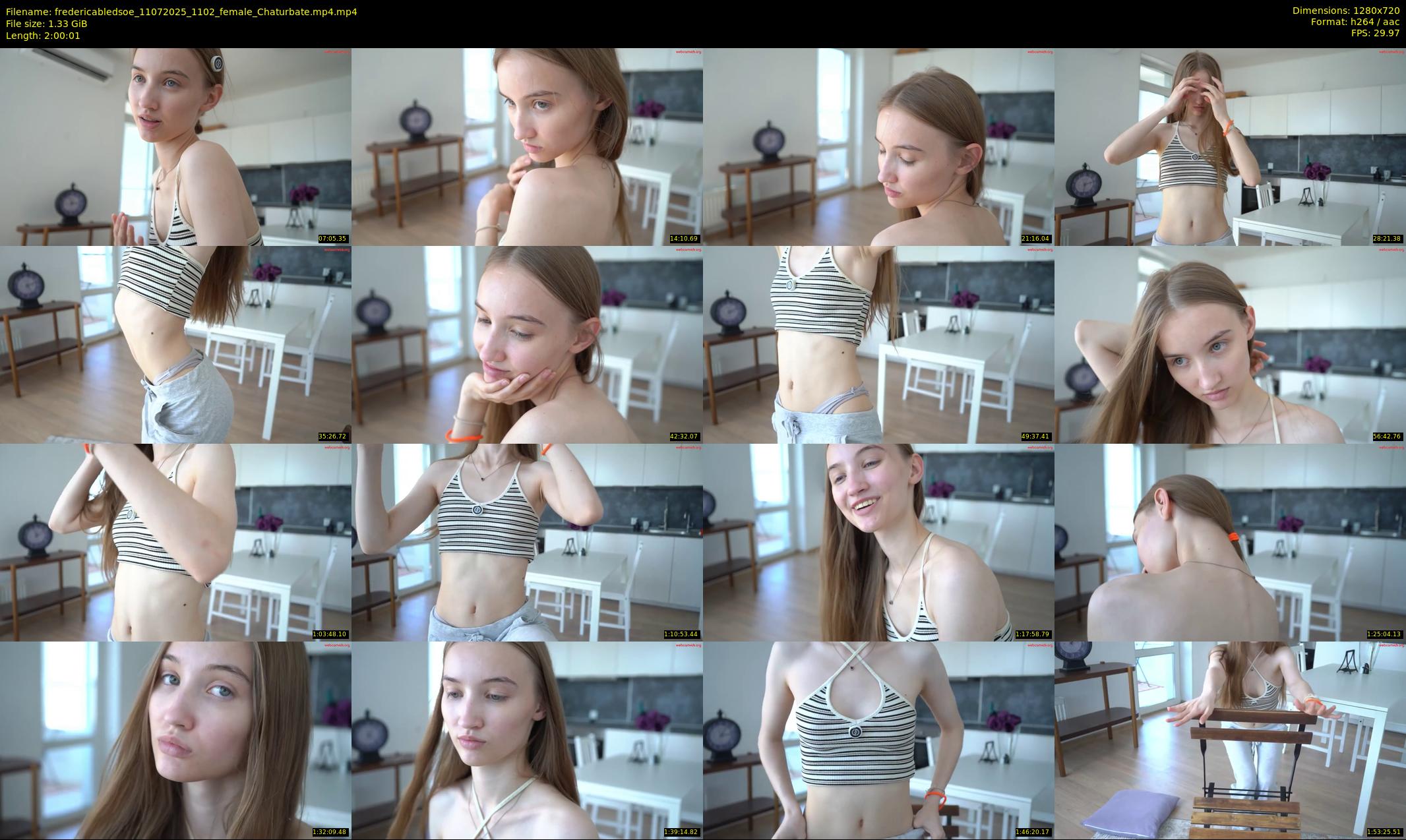 fredericabledsoe — 121 minute Chaturbate female cam show recording, 720p, Jul 11, 2025