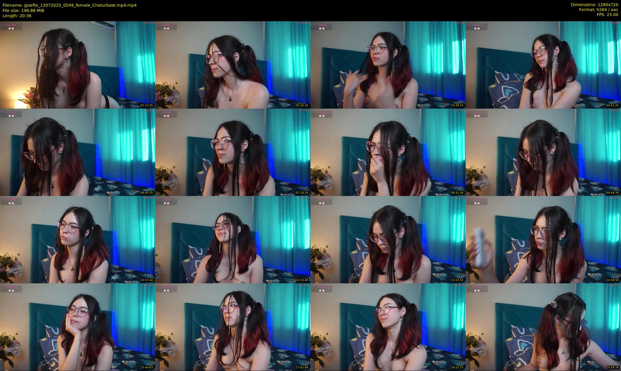 gizefto — 21 minute Chaturbate female cam show recording, 720p, Jul 12, 2025