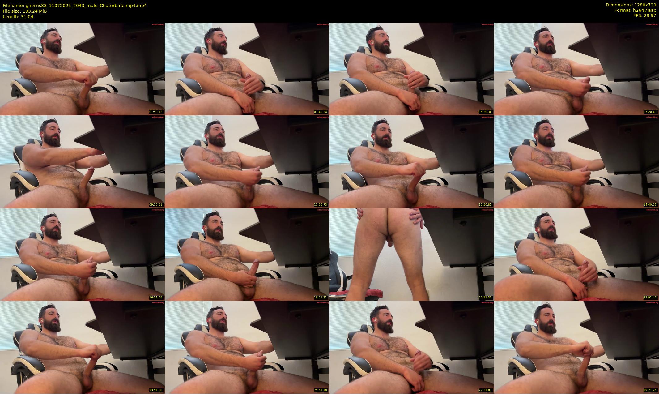 gnorris88 — 32 minute Chaturbate male cam show recording, 720p, Jul 11, 2025