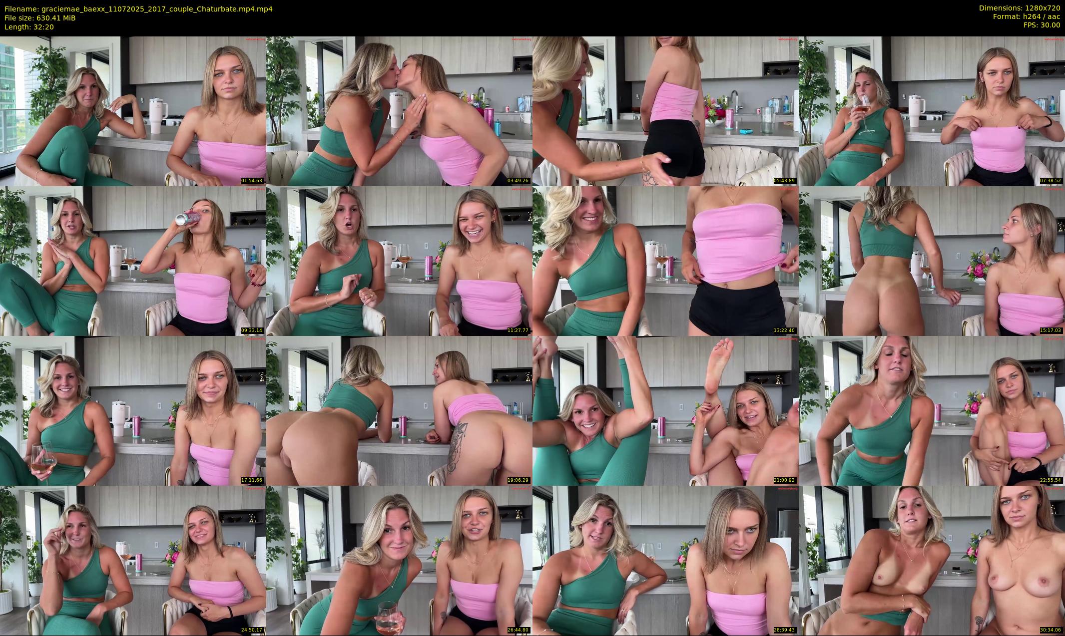 graciemae_baexx — 33 minute Chaturbate female cam show recording, 720p, Jul 11, 2025
