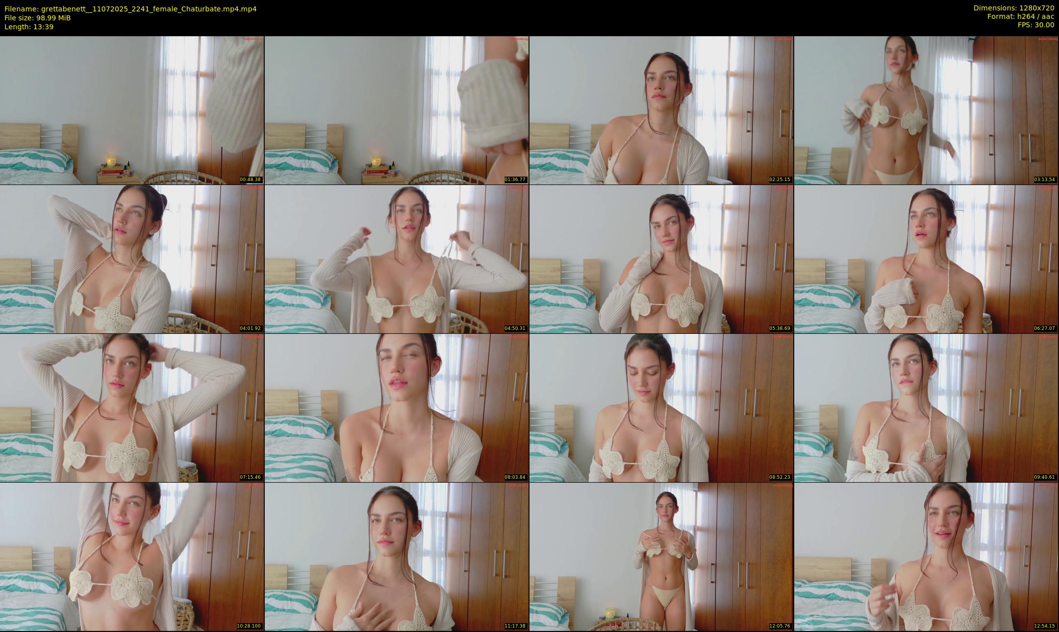 grettabenett_ — 14 minute Chaturbate female cam show recording, 720p, Jul 11, 2025