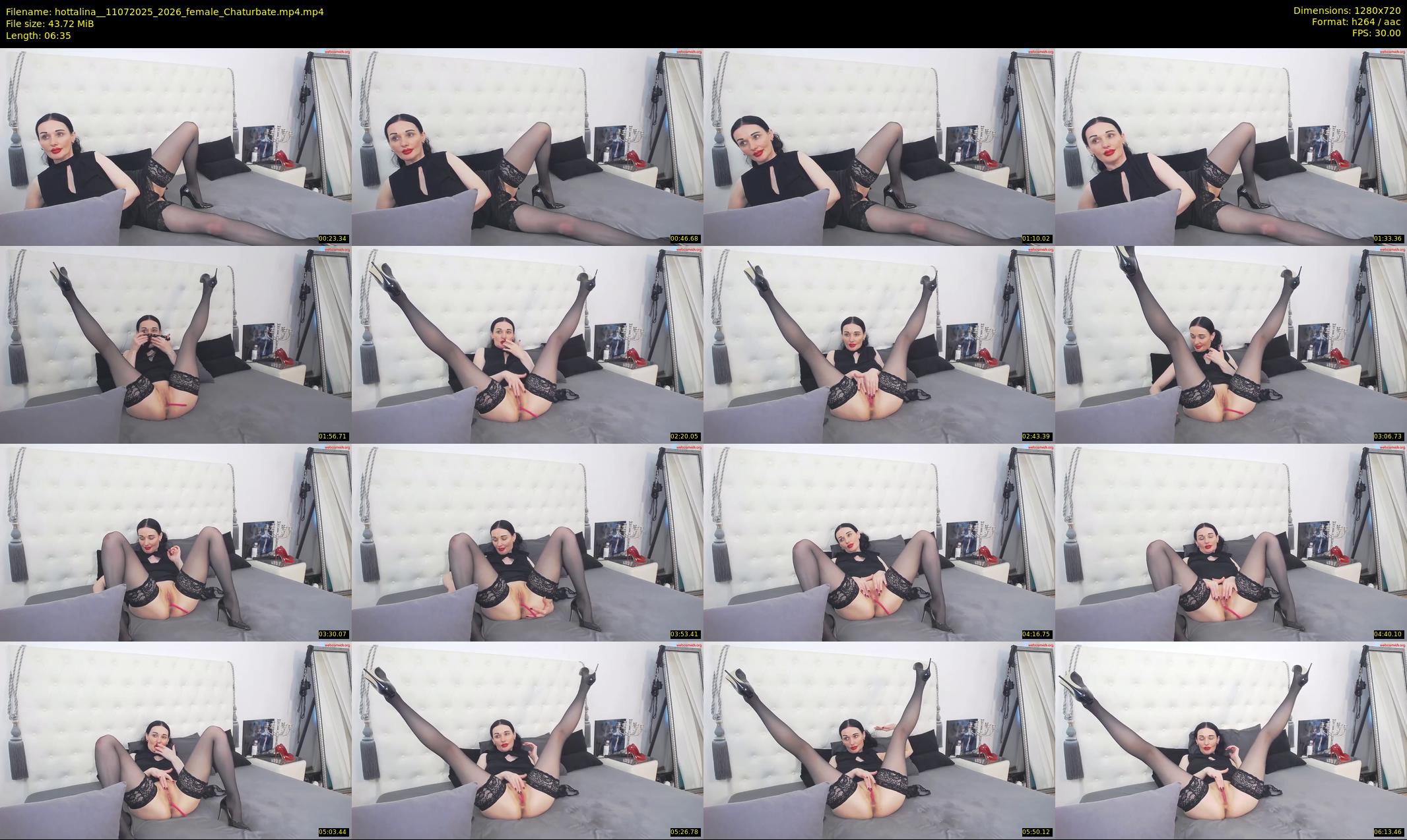 hottalina_ — 7 minute Chaturbate female cam show recording, 720p, Jul 11, 2025