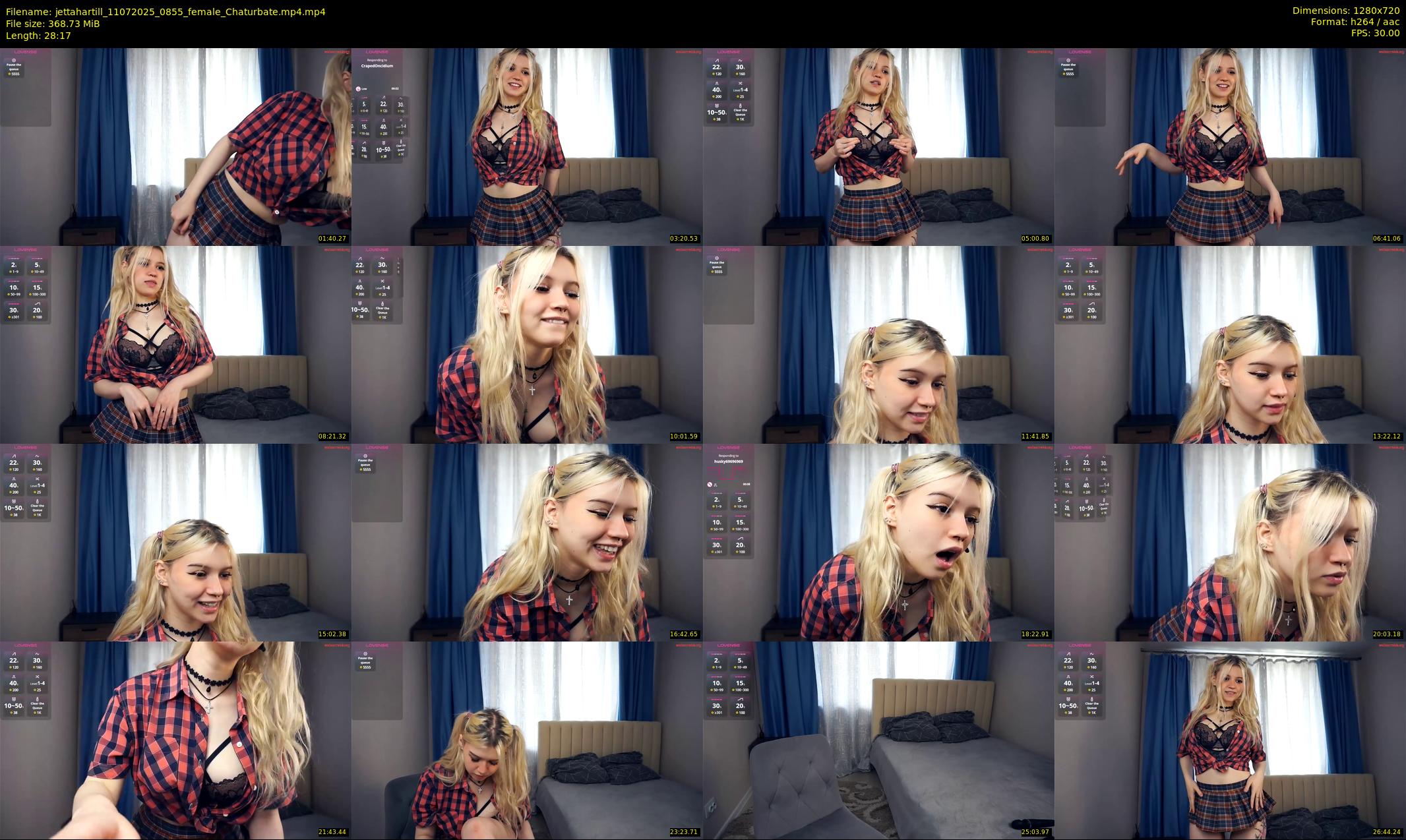 jettahartill — 29 minute Chaturbate female cam show recording, 720p, Jul 11, 2025
