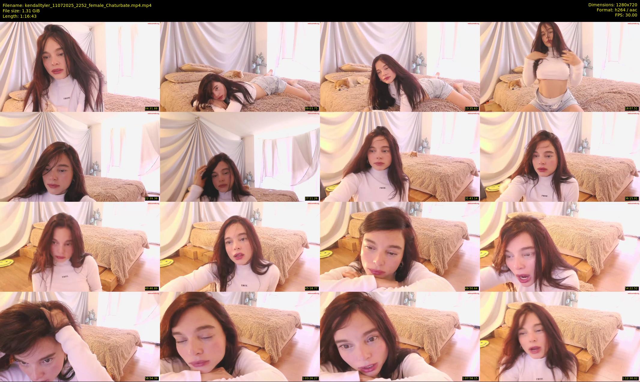 kendalltyler — 77 minute Chaturbate female cam show recording, 720p, Jul 11, 2025