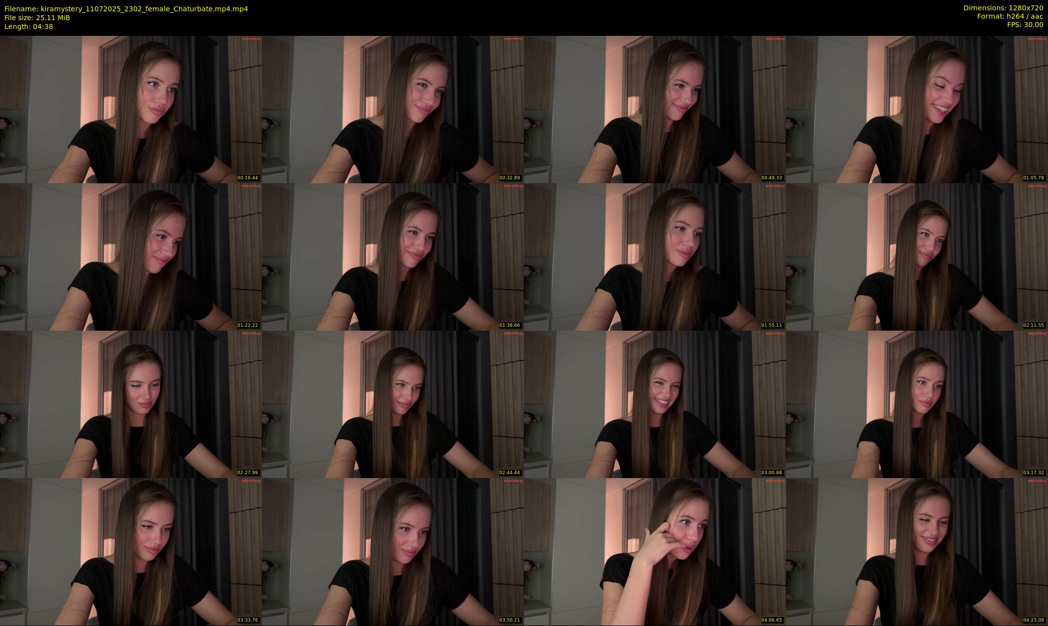 kiramystery — 5 minute Chaturbate female cam show recording, 720p, Jul 11, 2025