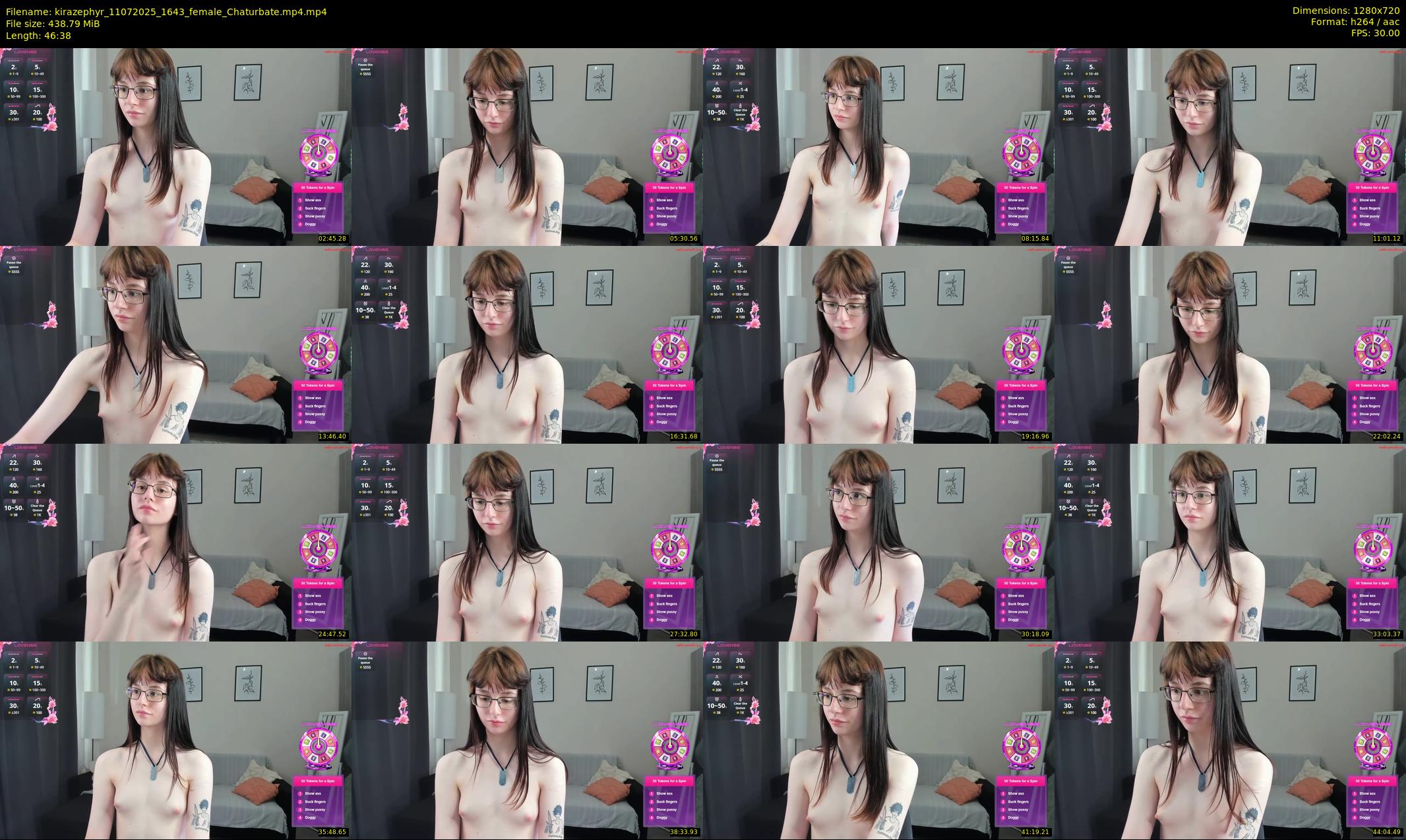kirazephyr — 47 minute Chaturbate female cam show recording, 720p, Jul 11, 2025