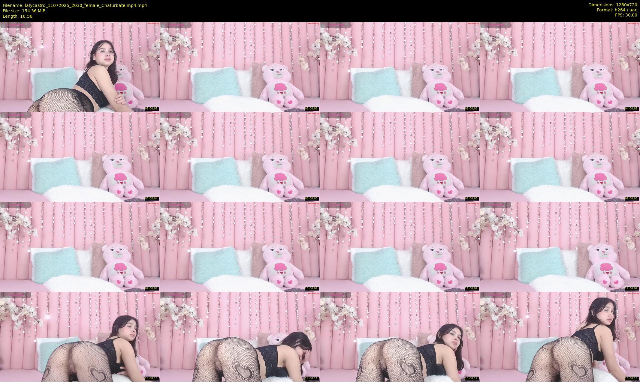 lalycastro — 17 minute Chaturbate female cam show recording, 720p, Jul 11, 2025