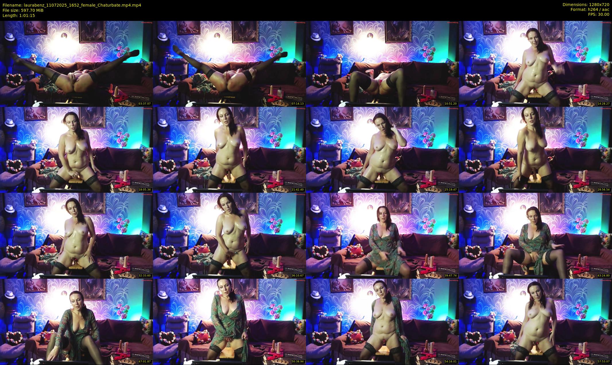 laurabenz — 62 minute Chaturbate female cam show recording, 720p, Jul 11, 2025