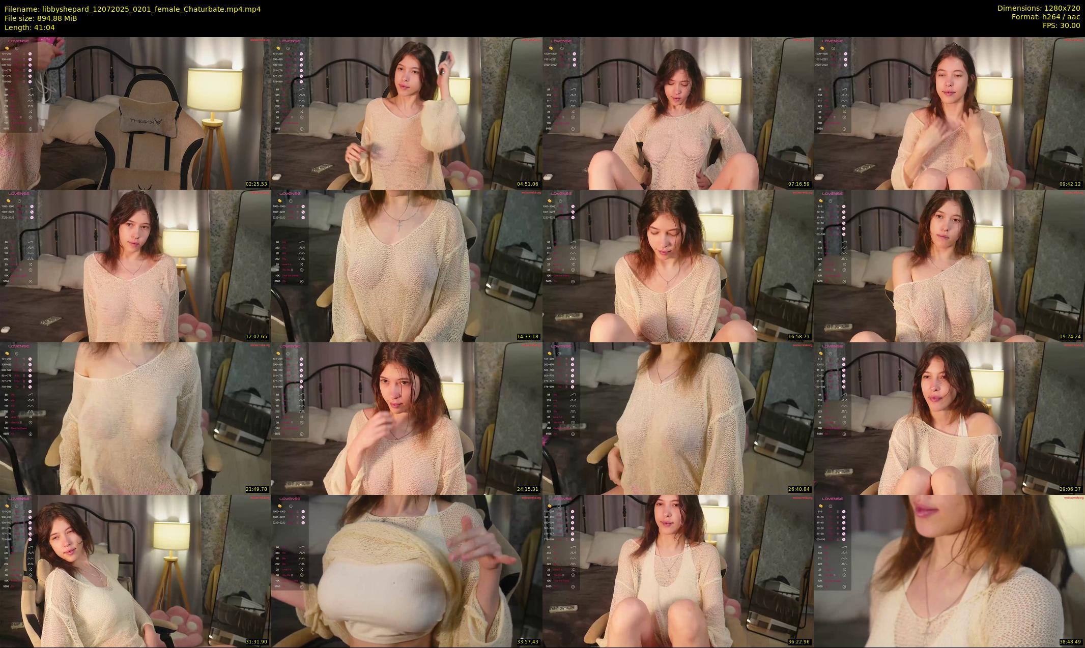 libbyshepard — 42 minute Chaturbate female cam show recording, 720p, Jul 12, 2025