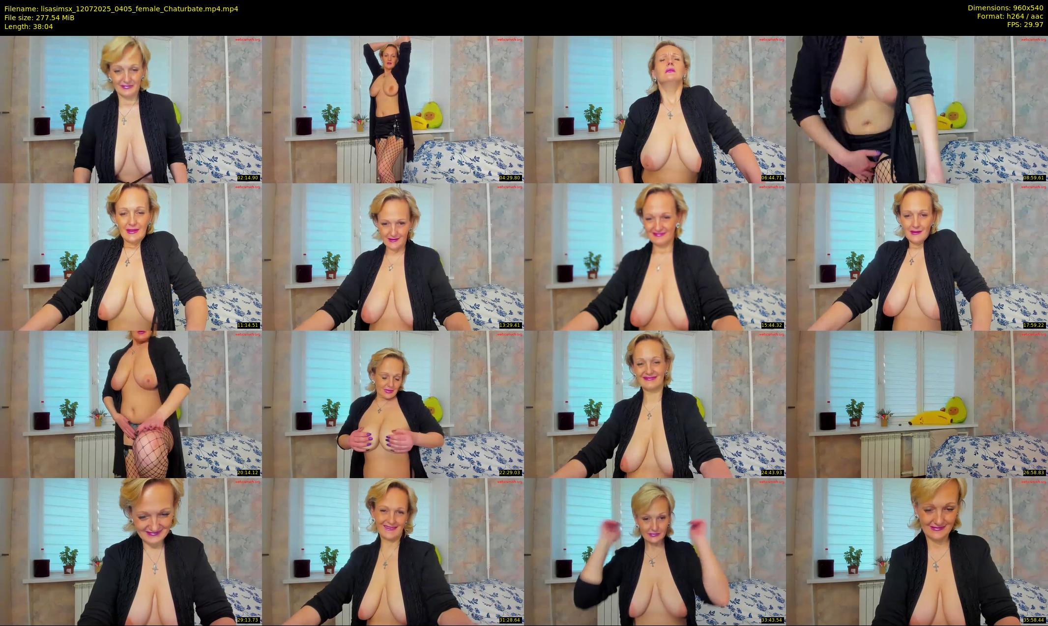 lisasimsx — 39 minute Chaturbate female cam show recording, 480p, Jul 12, 2025