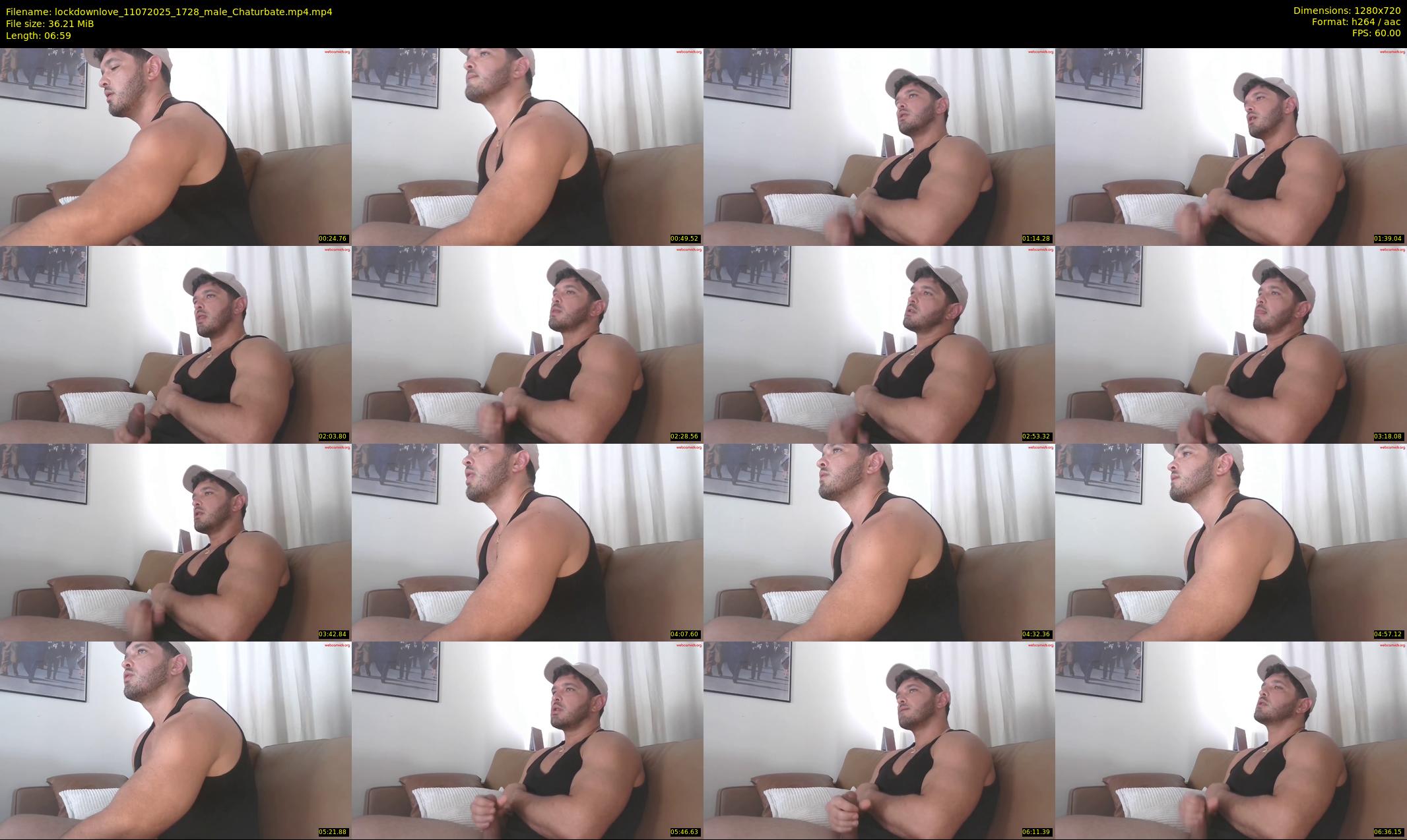 lockdownlove — 7 minute Chaturbate male cam show recording, 720p, Jul 11, 2025