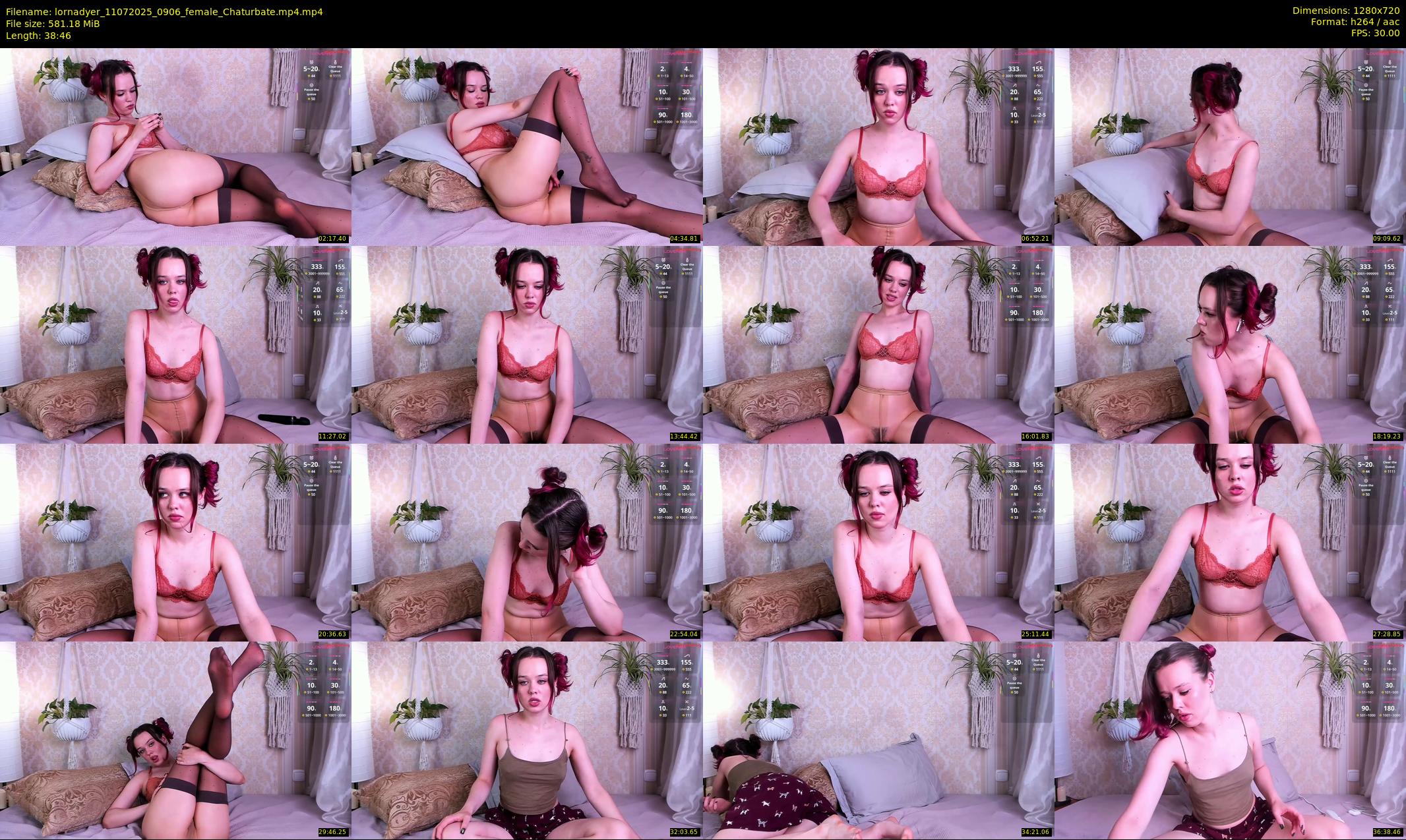 lornadyer — 39 minute Chaturbate female cam show recording, 720p, Jul 11, 2025