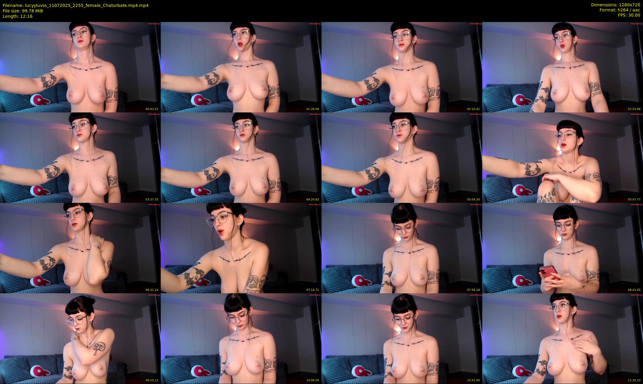 lucyyluvss — 13 minute Chaturbate female cam show recording, 720p, Jul 11, 2025