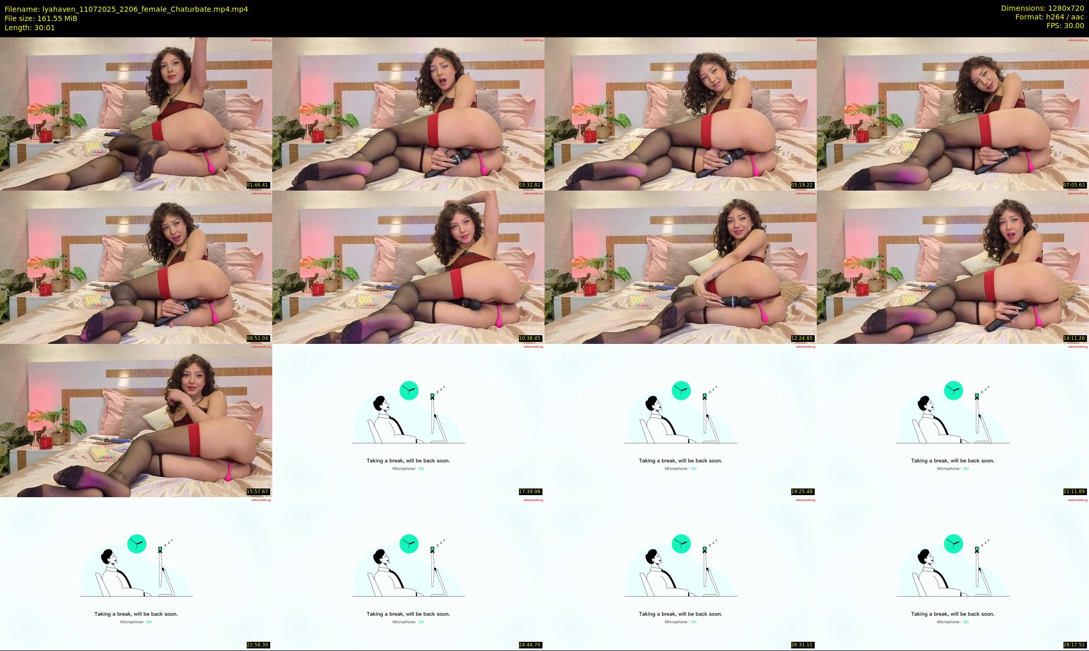lyahaven — 31 minute Chaturbate female cam show recording, 720p, Jul 11, 2025