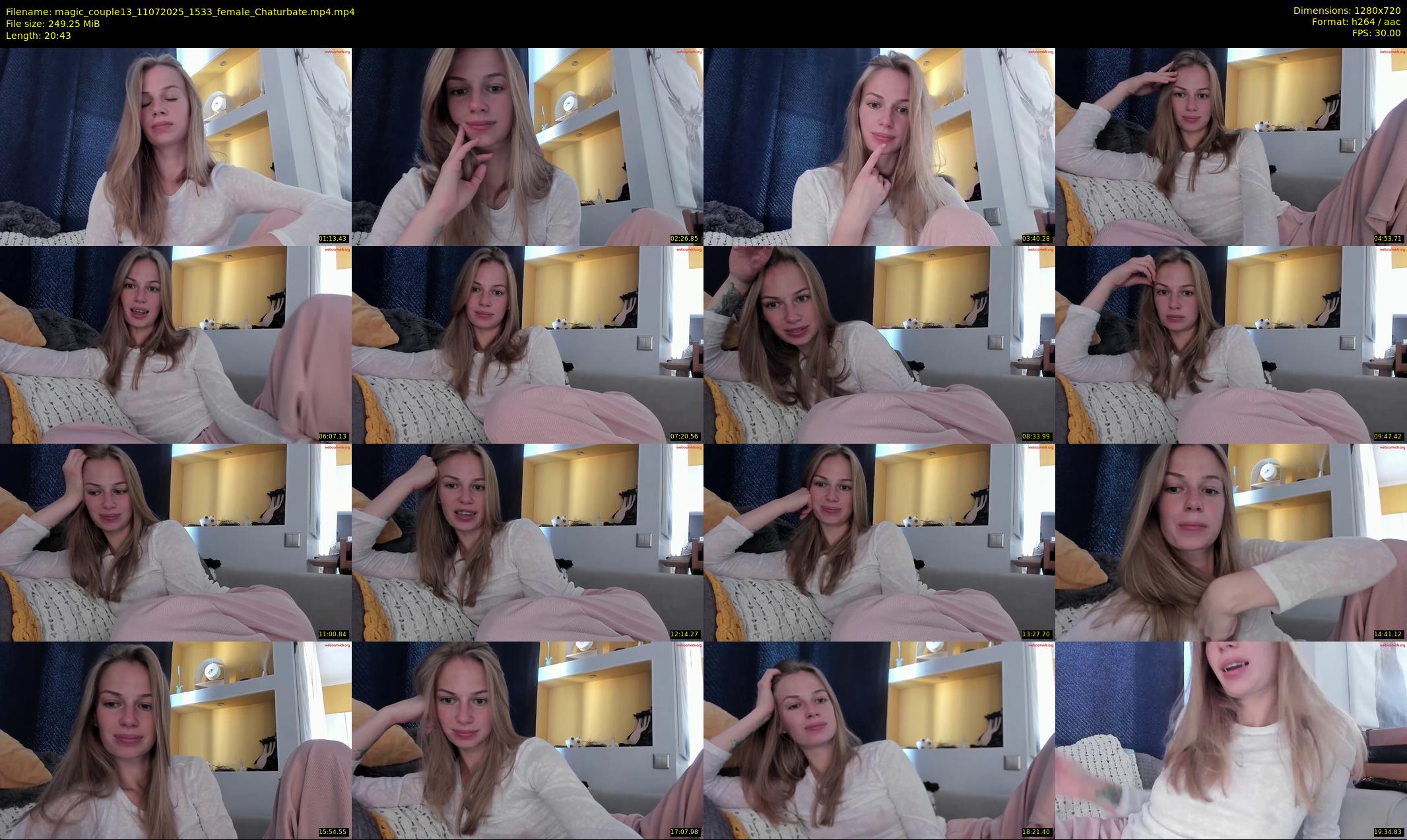 magic_couple13 — 21 minute Chaturbate couple cam show recording, 720p, Jul 11, 2025