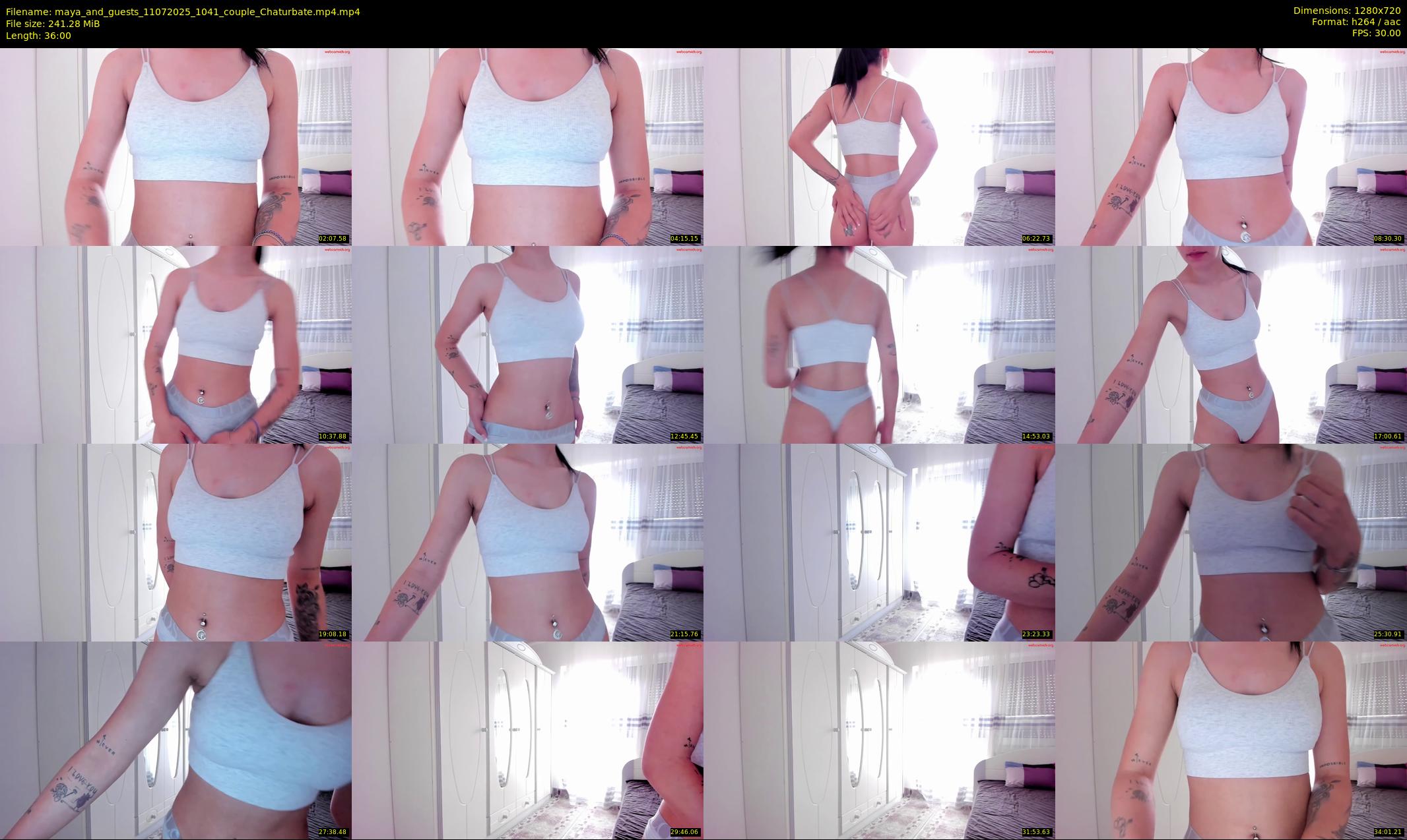 maya_and_guests — 36 minute Chaturbate couple cam show recording, 720p, Jul 11, 2025