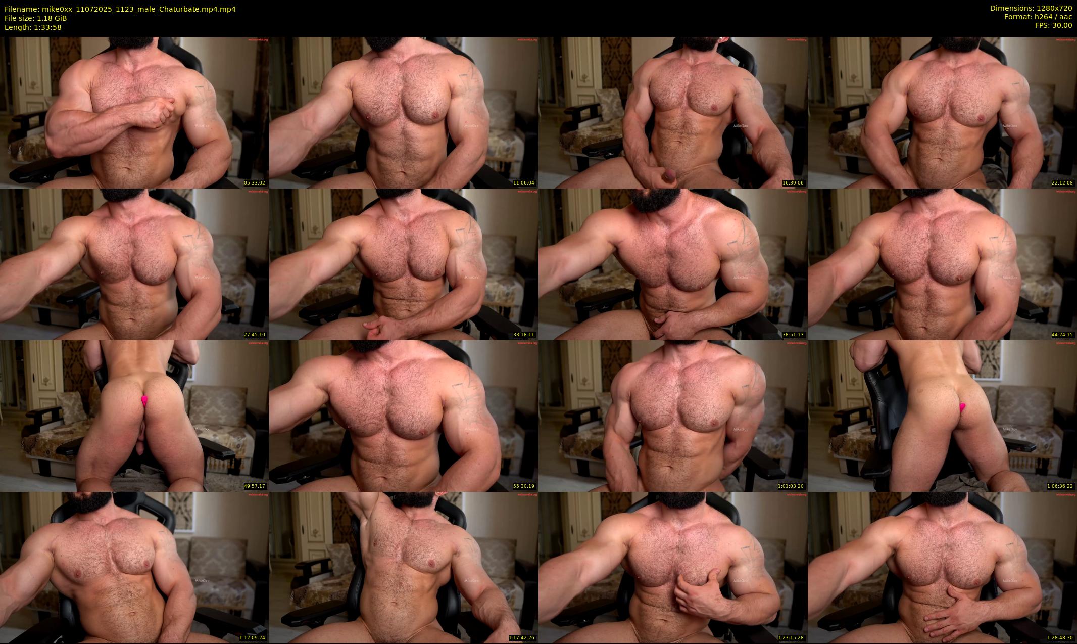 mike0xx — 94 minute Chaturbate male cam show recording, 720p, Jul 11, 2025