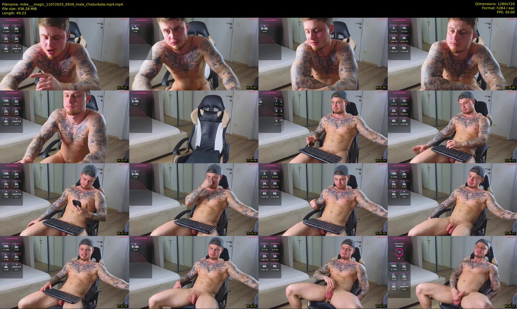 mike___magic — 50 minute Chaturbate male cam show recording, 720p, Jul 11, 2025