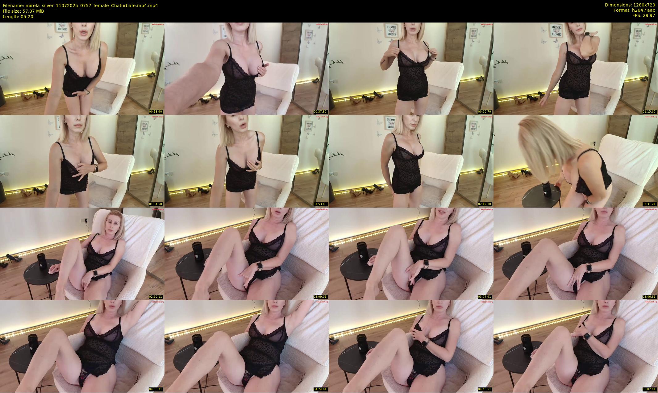 mirela_silver — 6 minute Chaturbate female cam show recording, 720p, Jul 11, 2025
