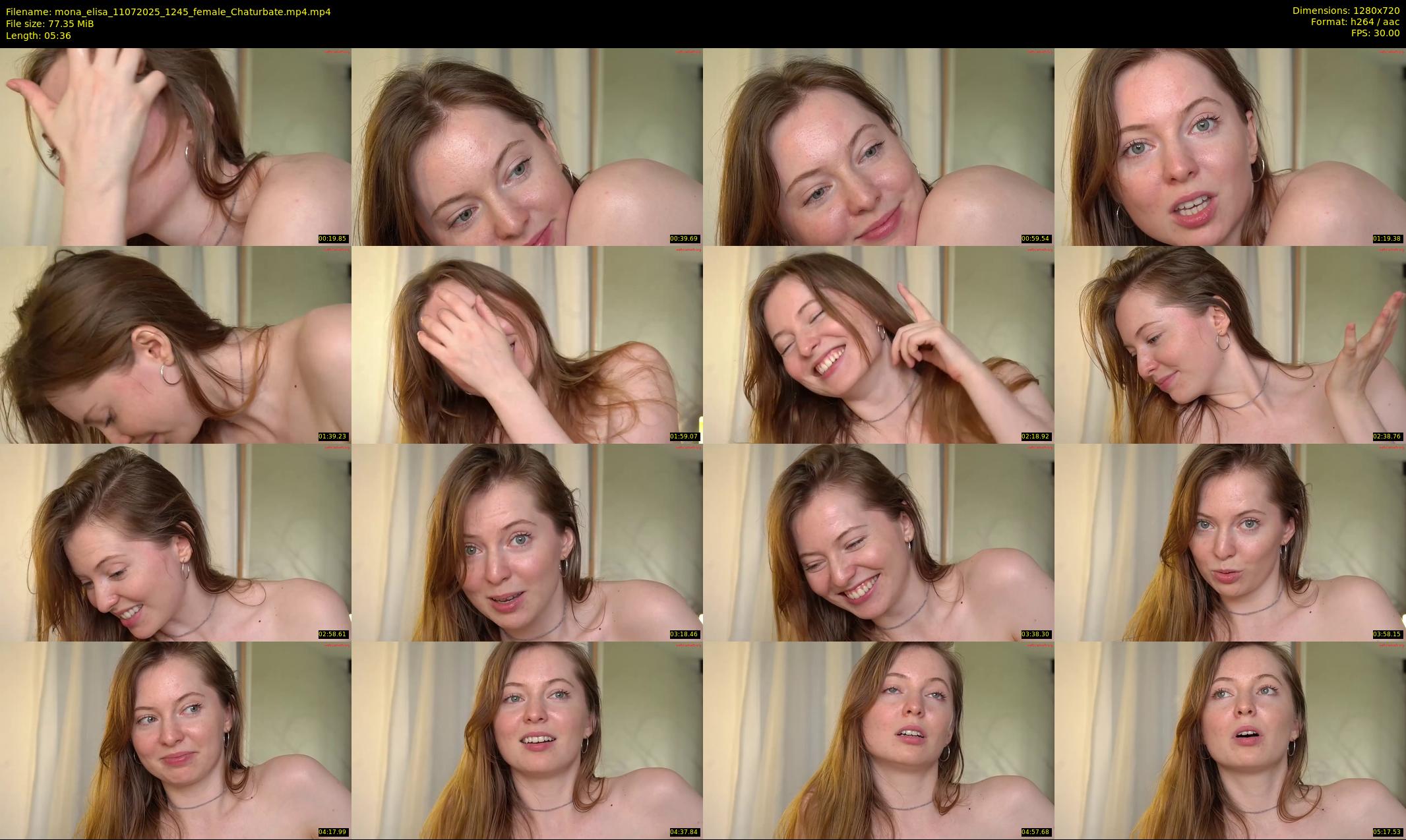 mona_elisa — 6 minute Chaturbate female cam show recording, 720p, Jul 11, 2025