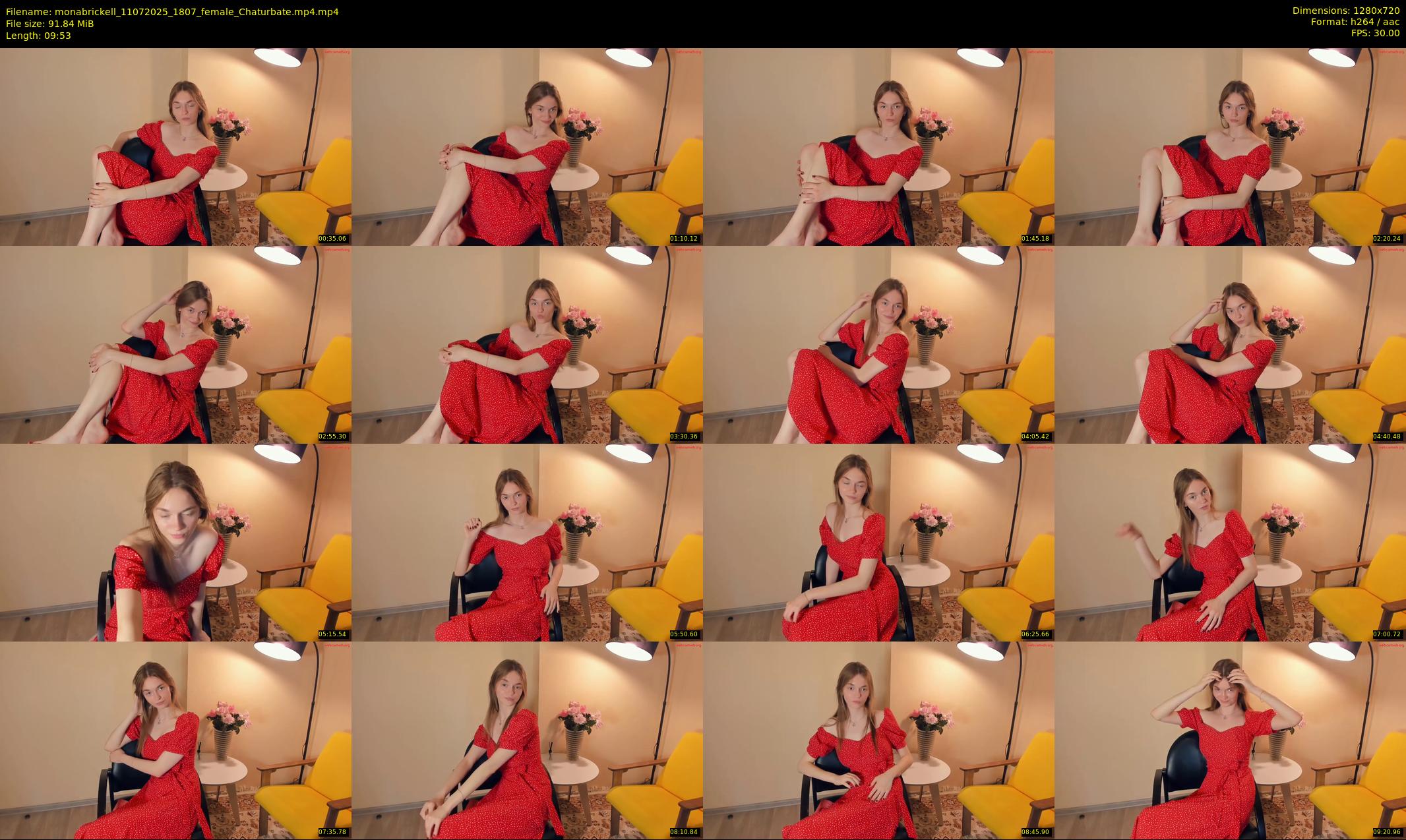 monabrickell — 10 minute Chaturbate female cam show recording, 720p, Jul 11, 2025