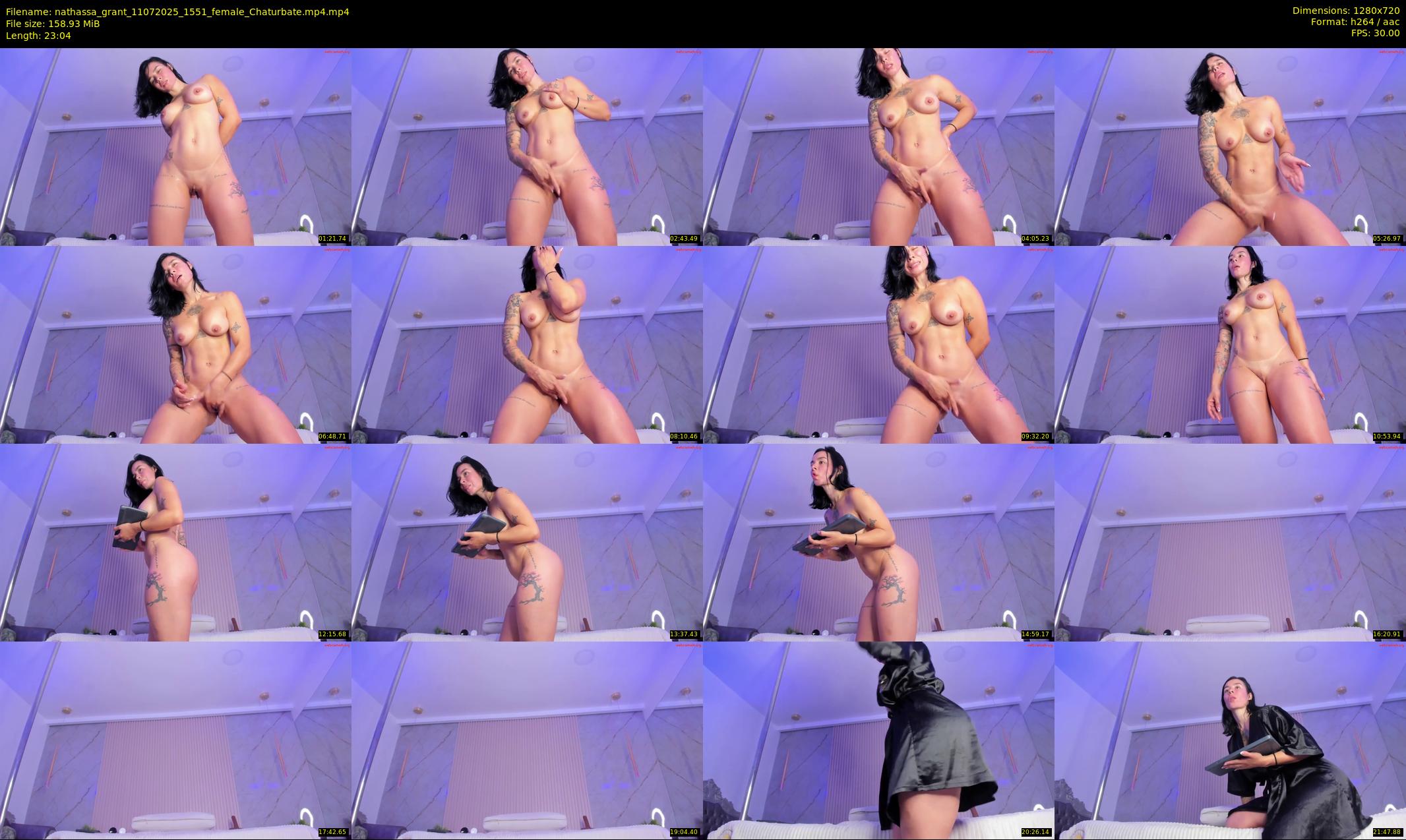 nathassa_grant — 24 minute Chaturbate female cam show recording, 720p, Jul 11, 2025